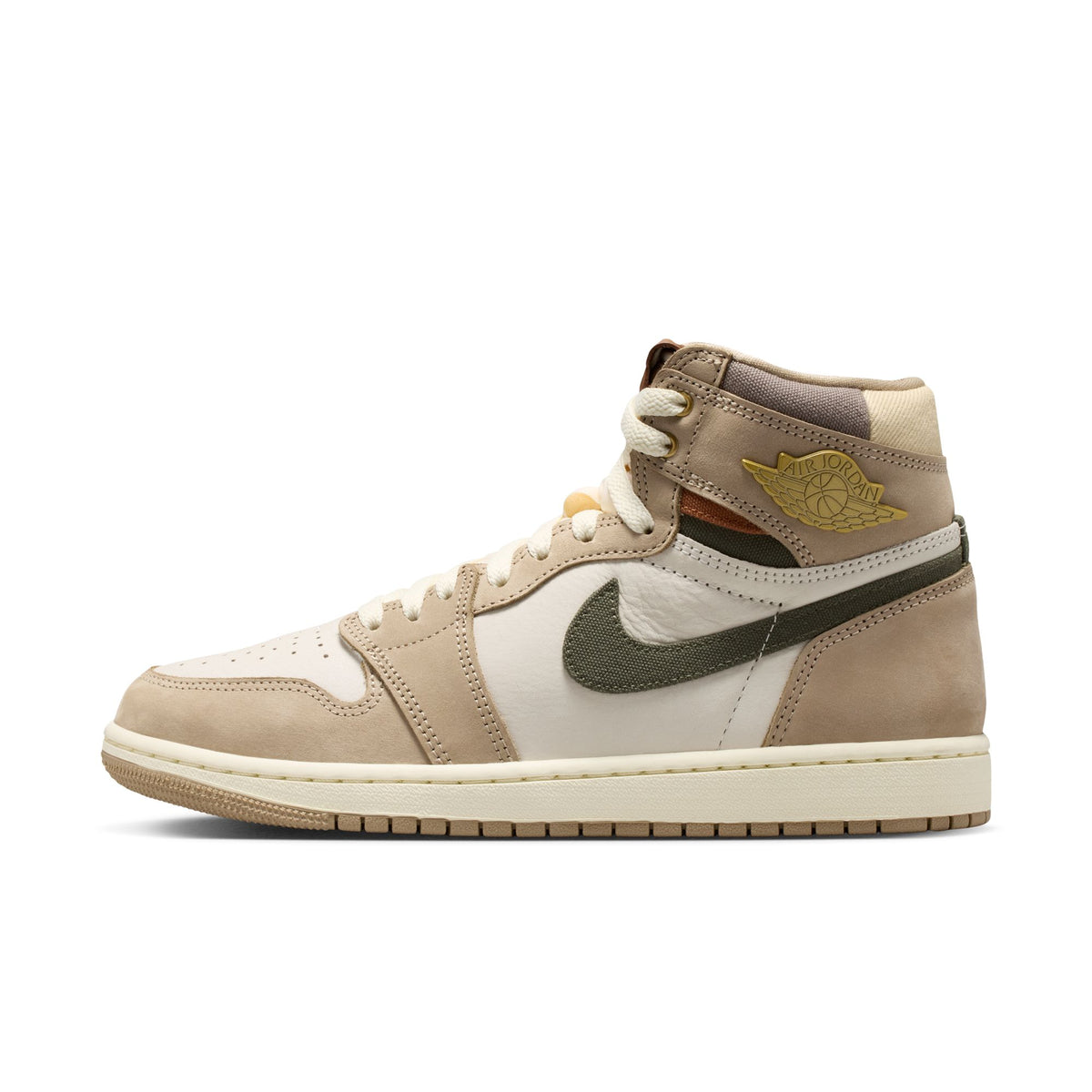 W Air Jordan 1 High OG "Khaki" -Multi-Colour/Sail/Cargo Khaki FD2596-201