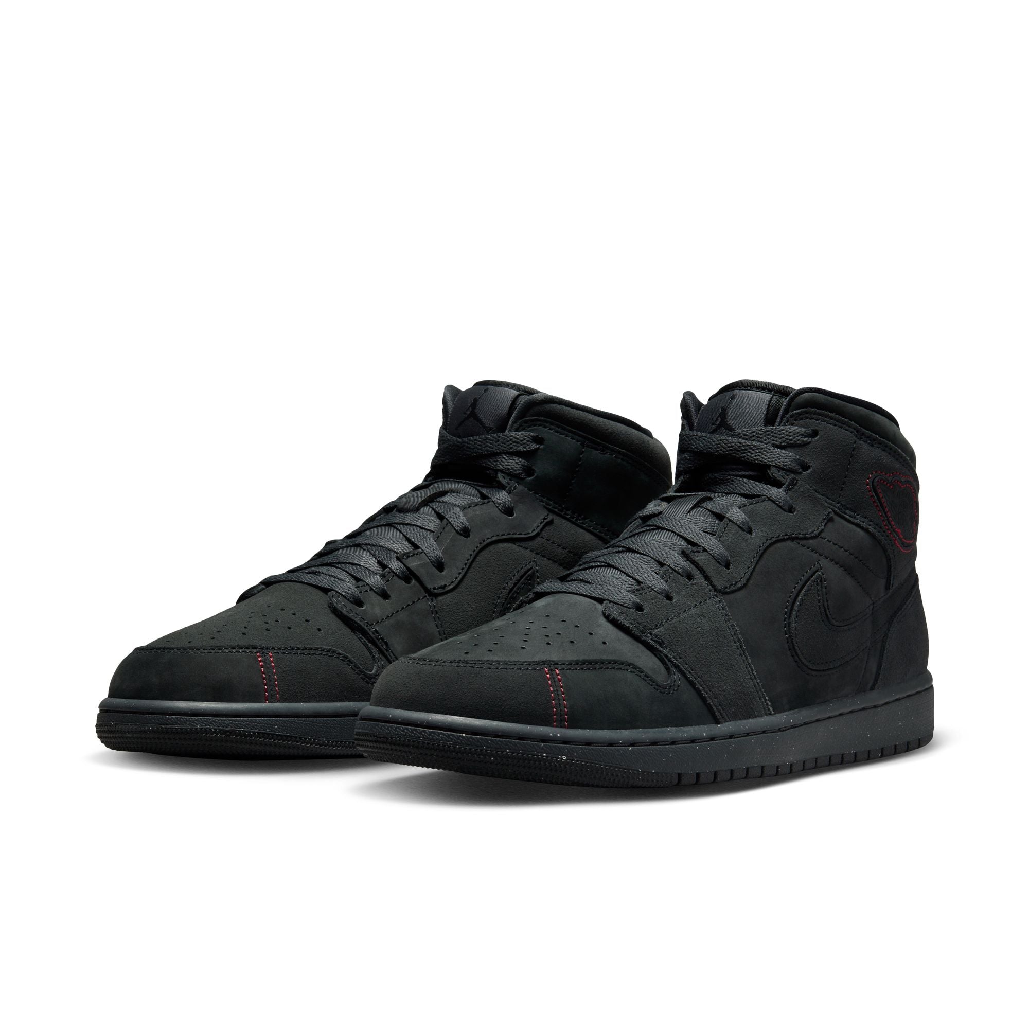 AIR JORDAN 1 MID SE CRAFT - DARK SMOKE GREY / BLACK FD8634-001 I