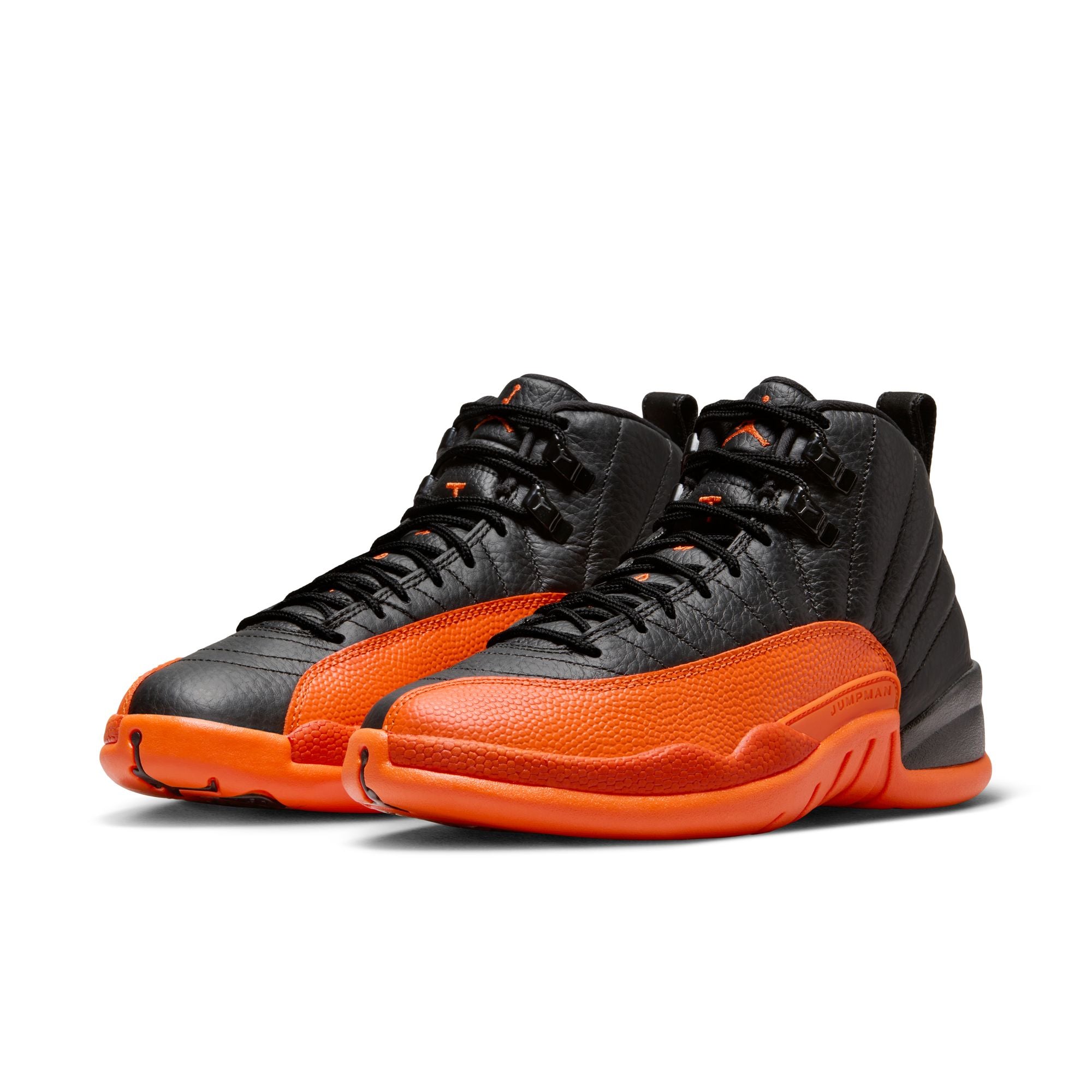 Jordan black and orange on sale shoes