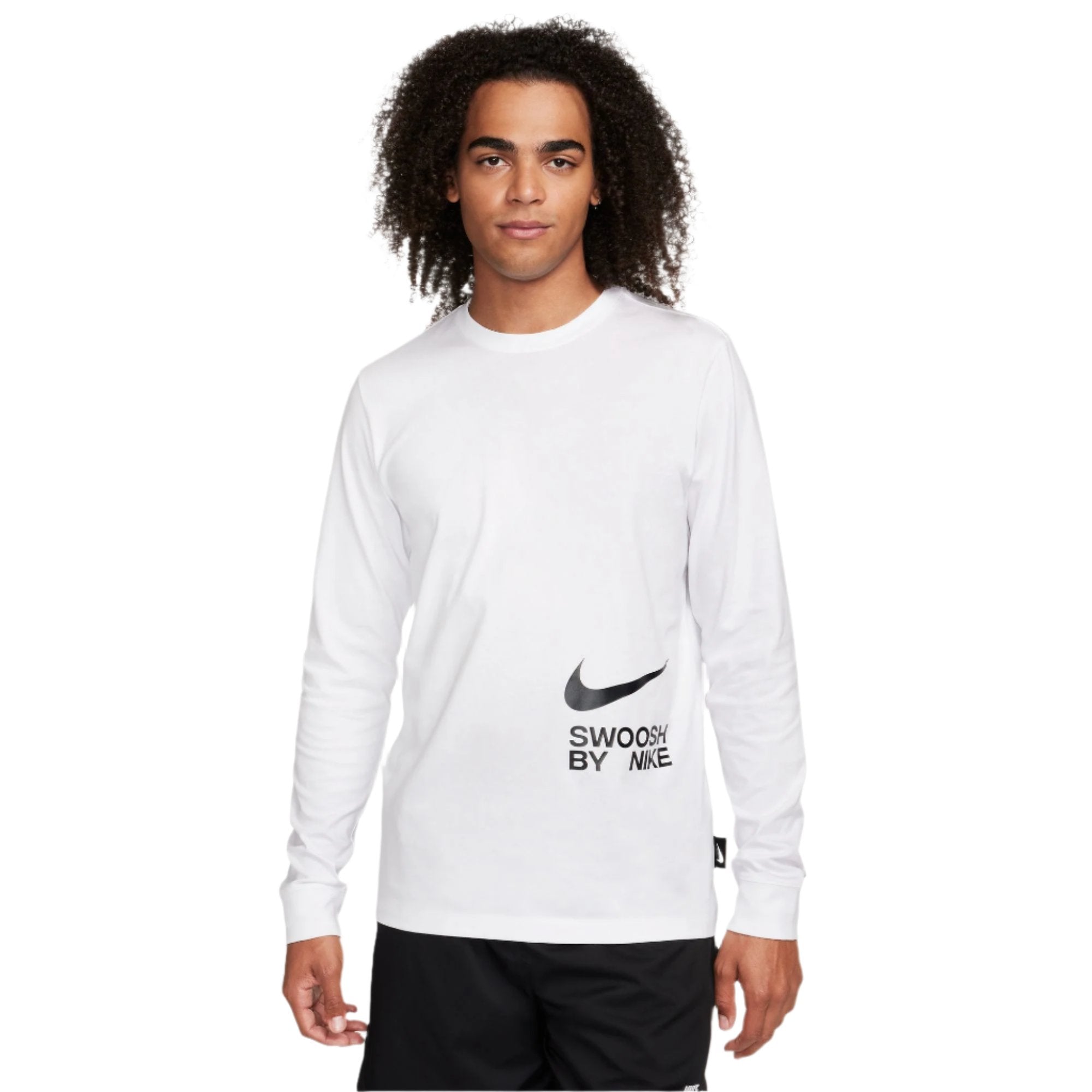 NSW TEE LS BIG SWOOSH