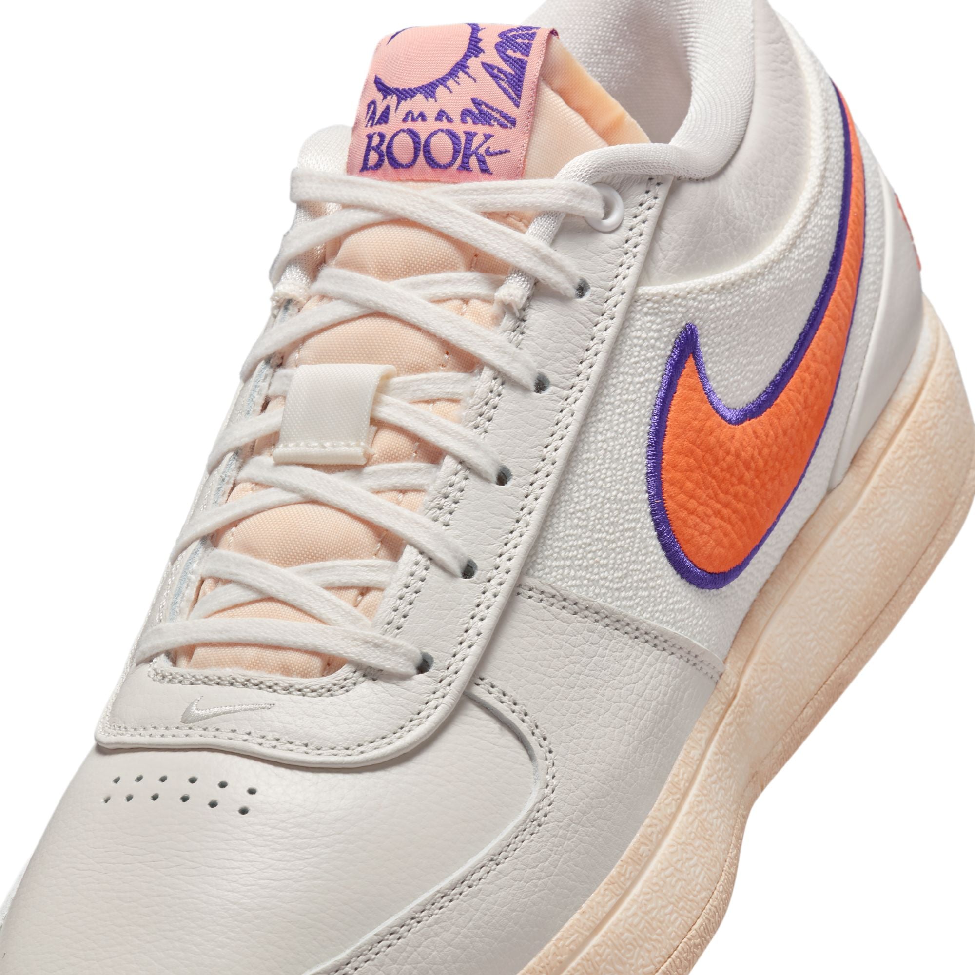 Nike Book 1 - Sail/Clay Orange/Court Purple FJ4249-106 I
