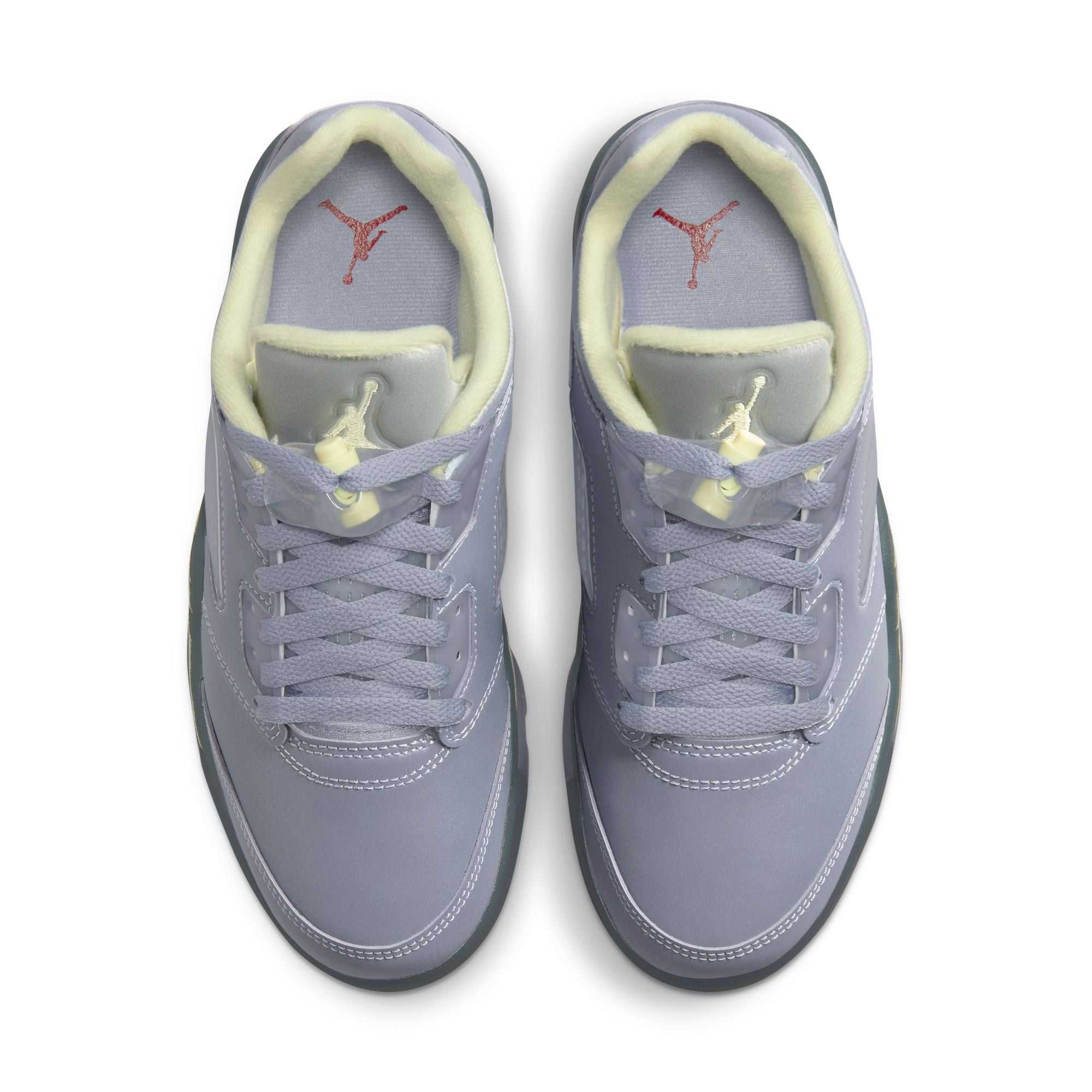 W AIR JORDAN 5 RETRO LOW - INDIGO HAZE / FIRE RED FJ4563-500