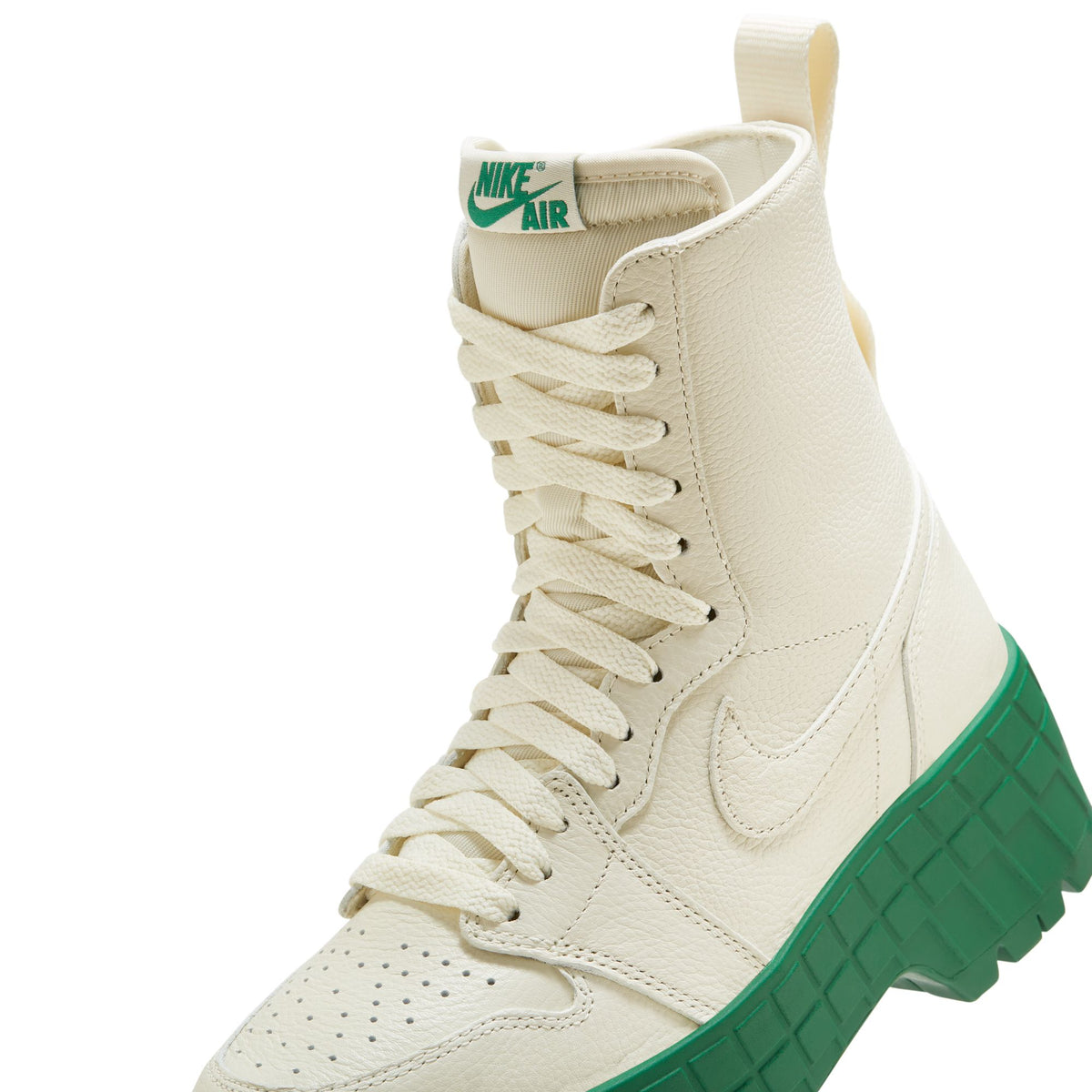 W AIR JORDAN 1 BROOKLYN - COCONUT MILK/PINE GREEN FJ5737-103