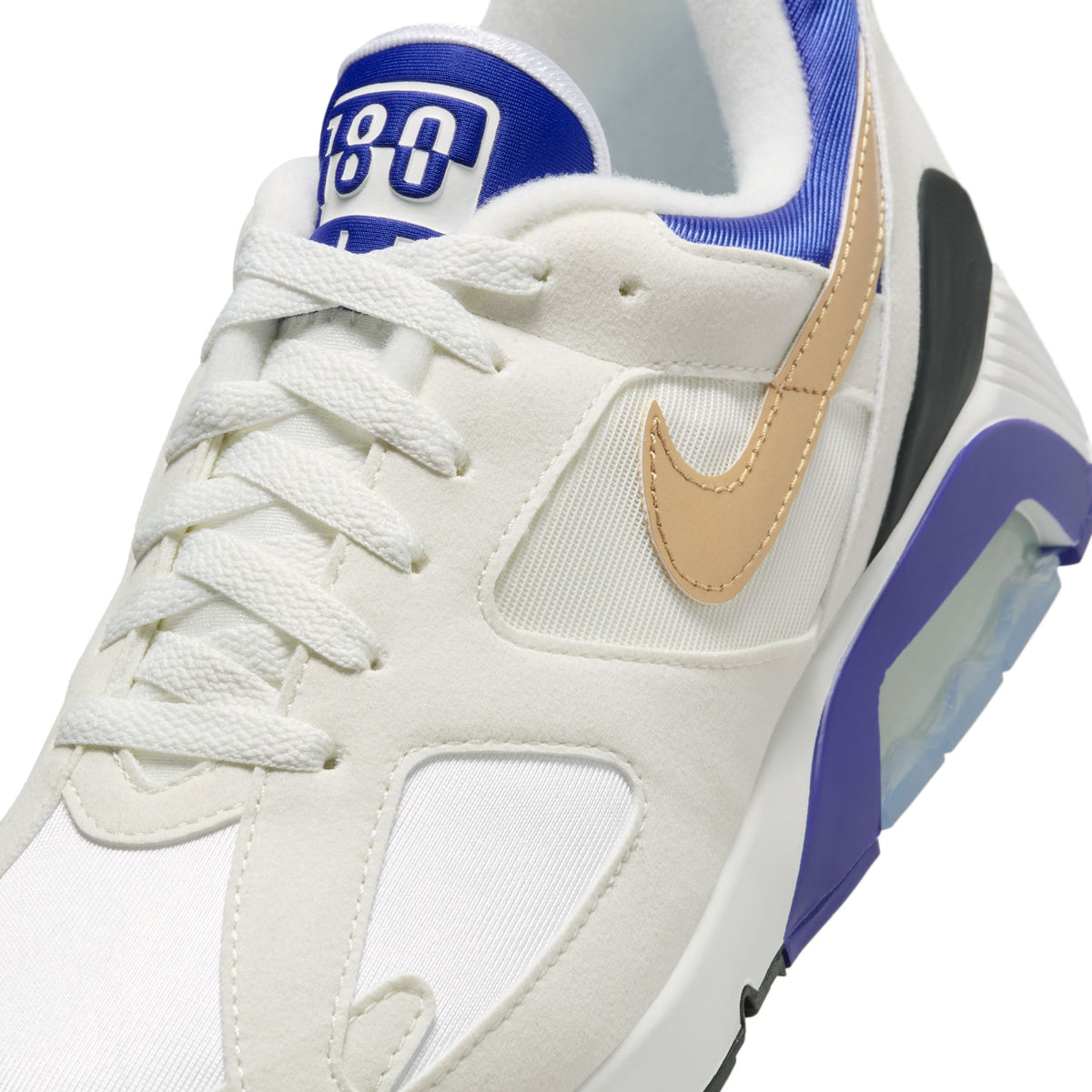 [Nike] ナイキ Air 180 Summit White and Concord NIKE AIR 180 SUMMIT WHITE/METALLIC GOLD-CONCORD-BLACK