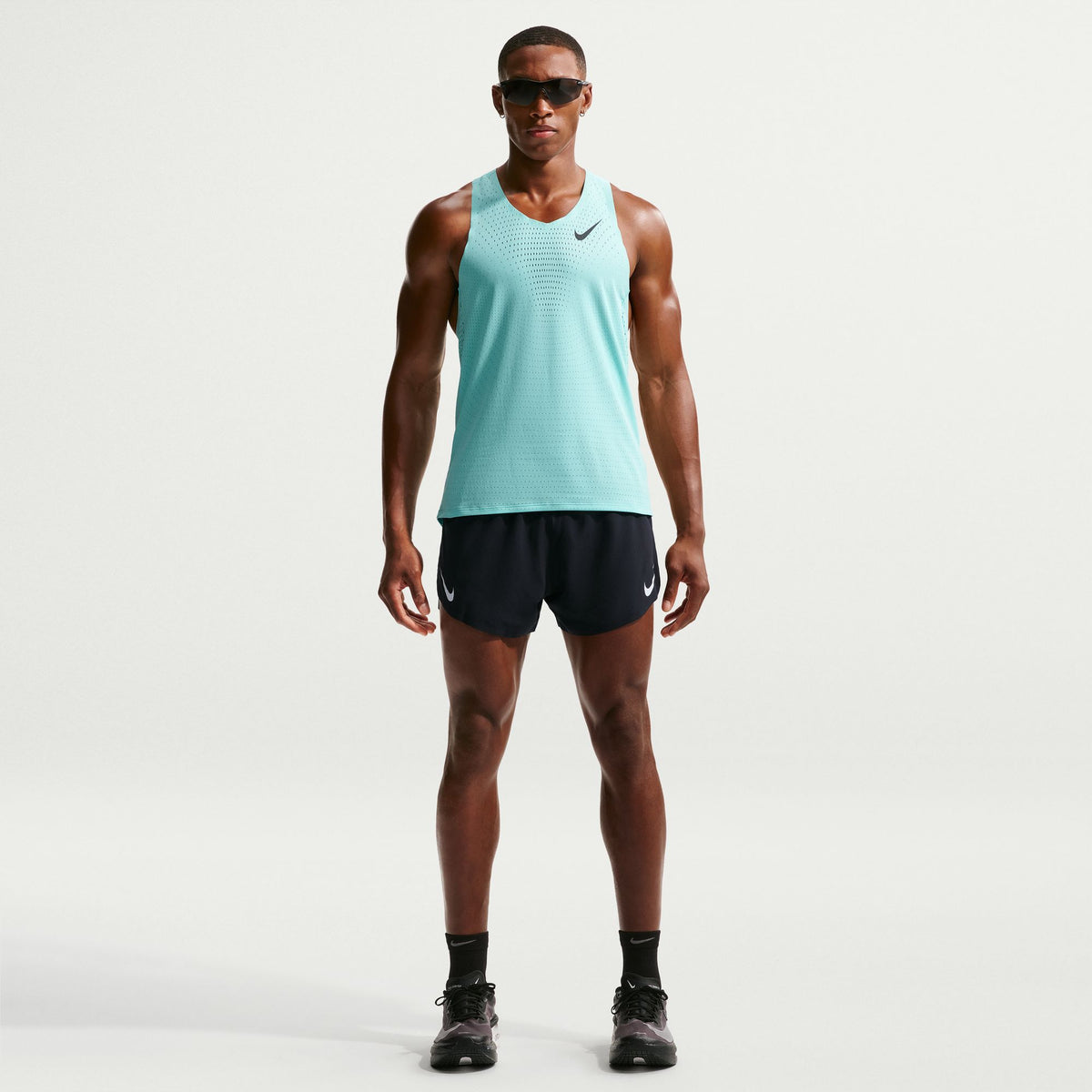 Aeroswift Dri-Fit ADV 4" Brief Lined Running Shorts Black/Summit White FN3352-010