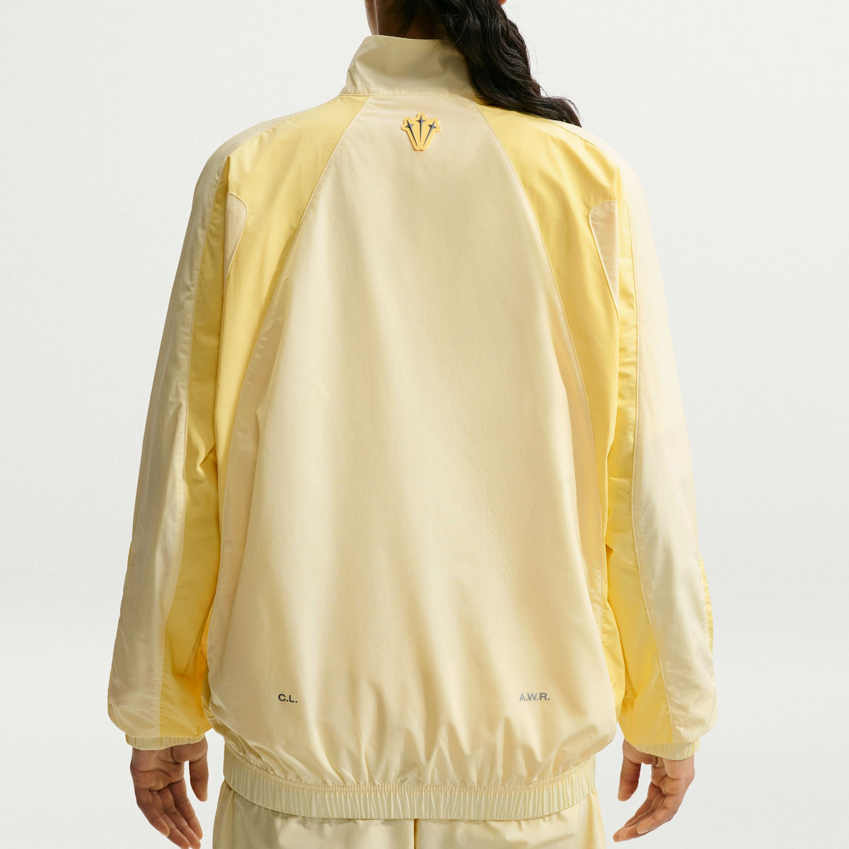 Northstar Nylon Track Jacket Alabaster/Lt Laser Orange/Stealth FN7666-744