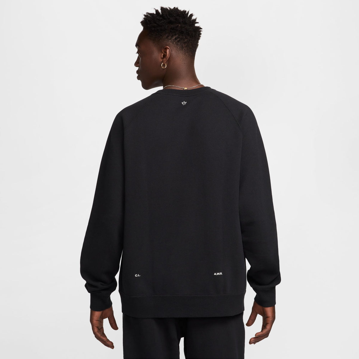 NOCTA Fleece CS Crew Black/White FN8160-010