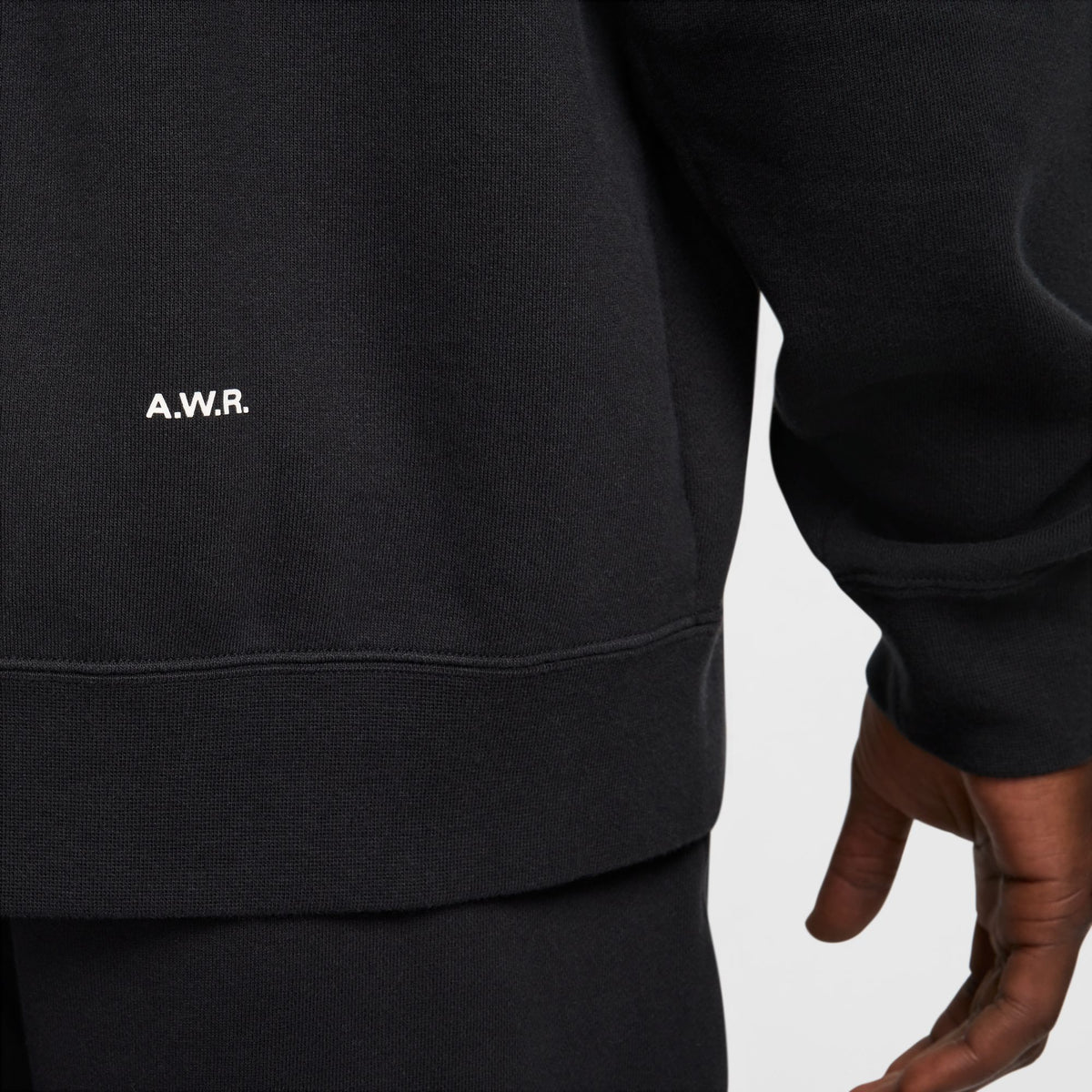 NOCTA Fleece CS Crew Black/White FN8160-010