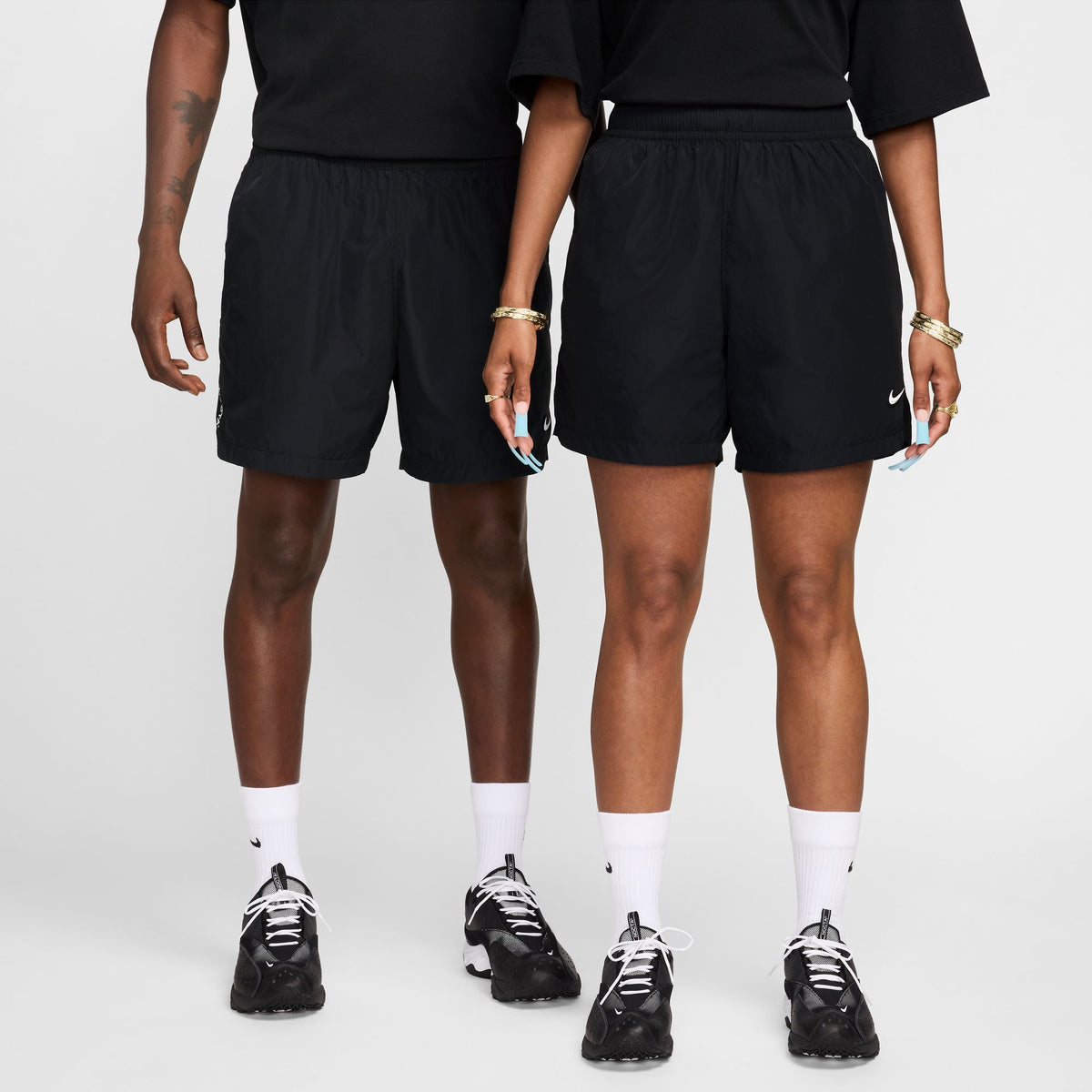NOCTA Cardinal Nylon Shorts - Black/White FN8194-010