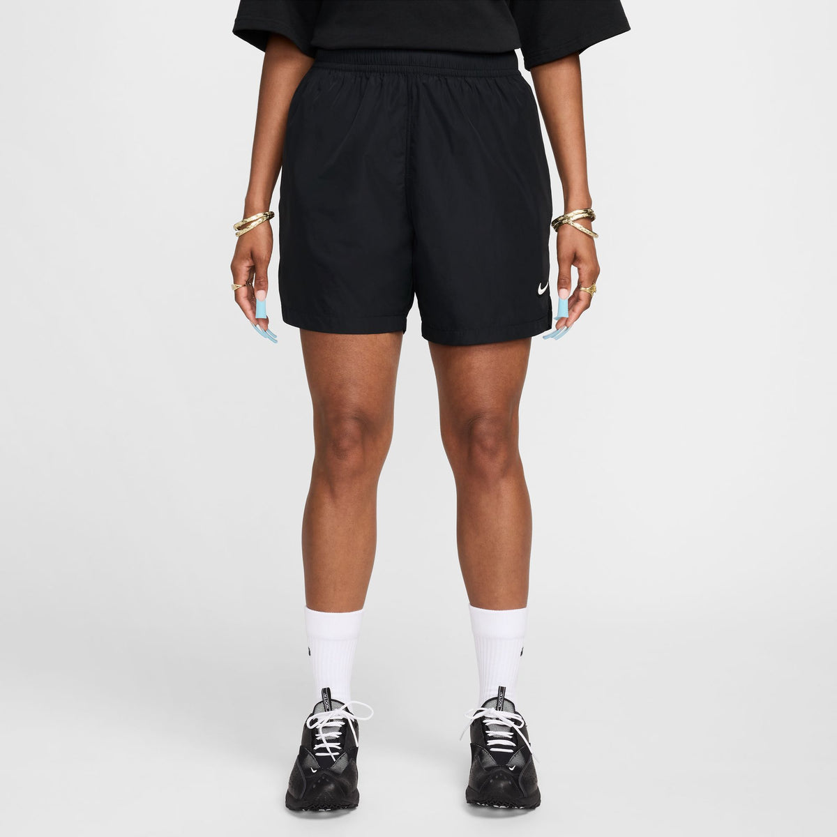 NOCTA Cardinal Nylon Shorts - Black/White FN8194-010