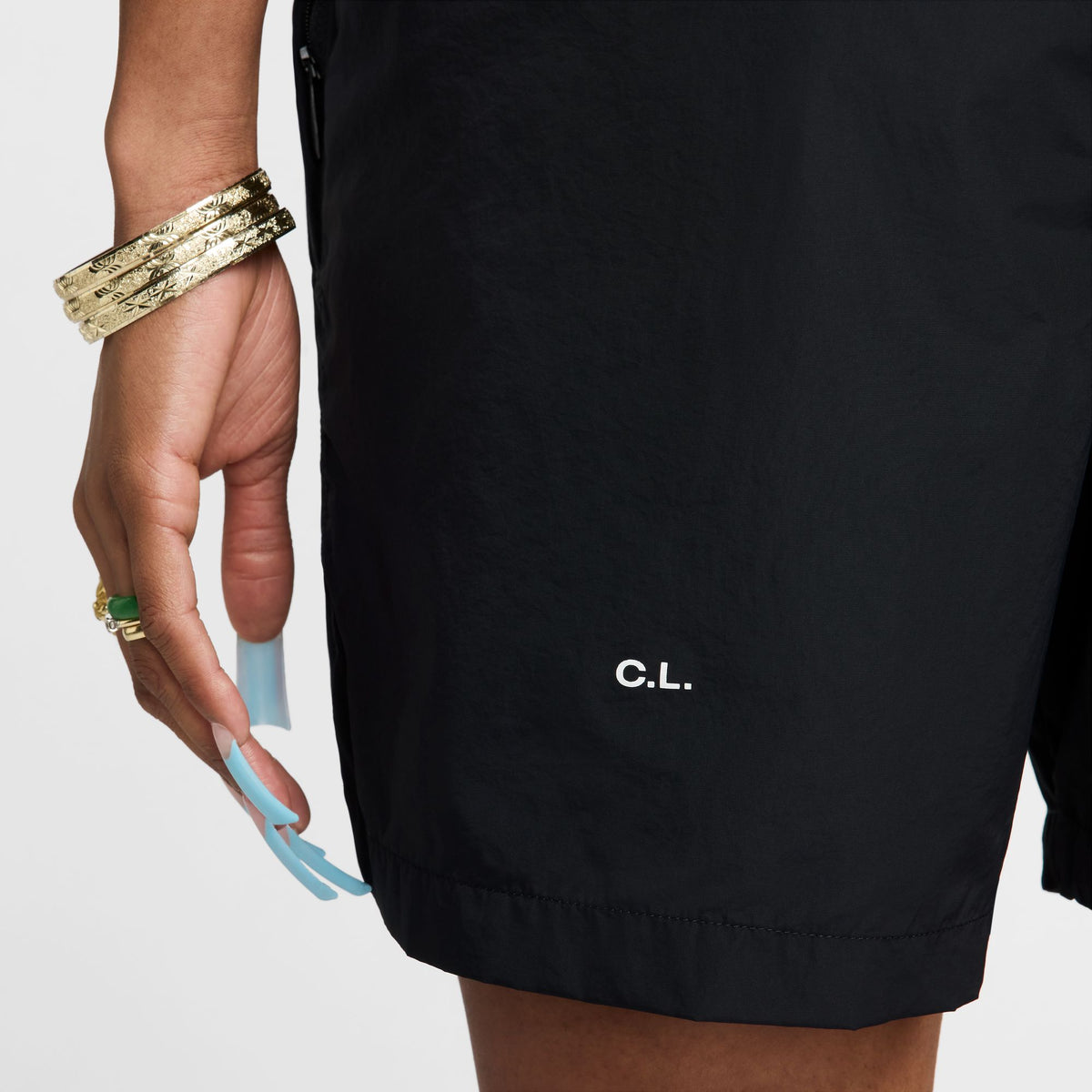 NOCTA Cardinal Nylon Shorts - Black/White FN8194-010