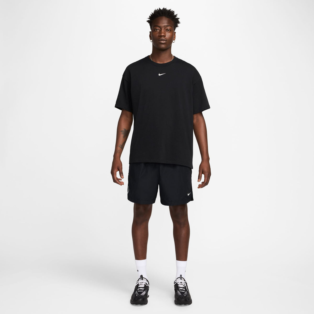 NOCTA Cardinal Nylon Shorts - Black/White FN8194-010