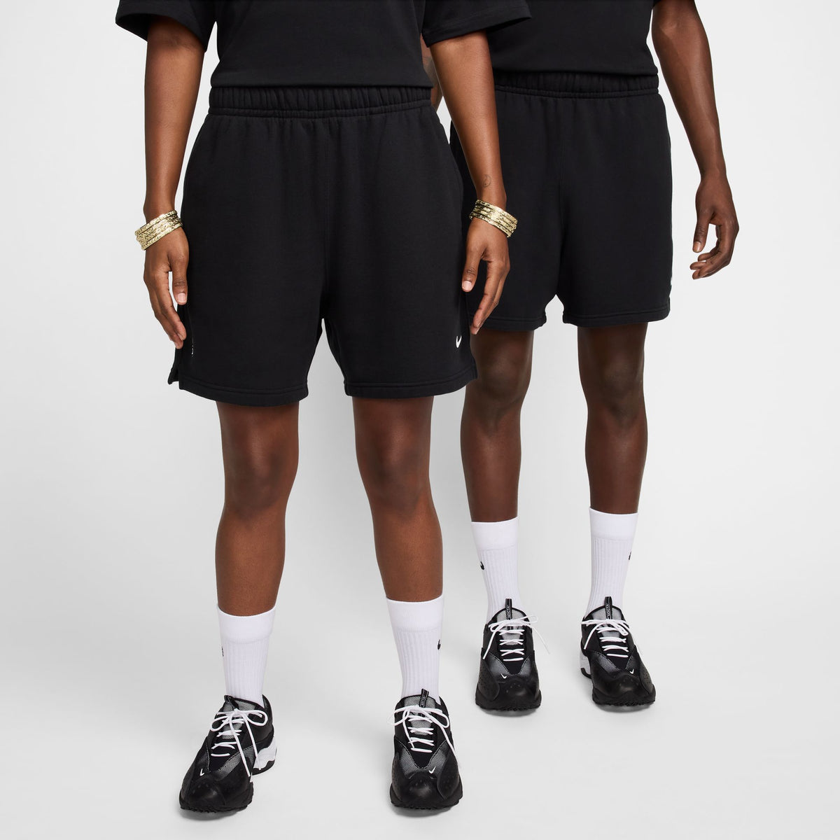 NOCTA Cardinal Fleece Shorts Black/White FQ0408-010