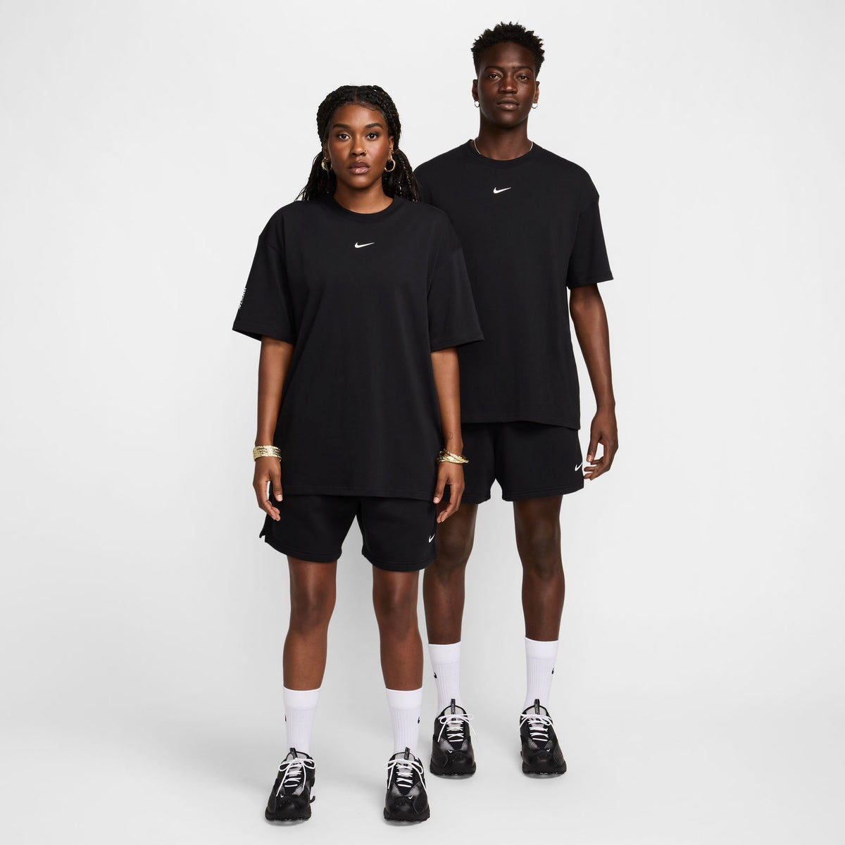 NOCTA Cardinal Fleece Shorts Black/White FQ0408-010