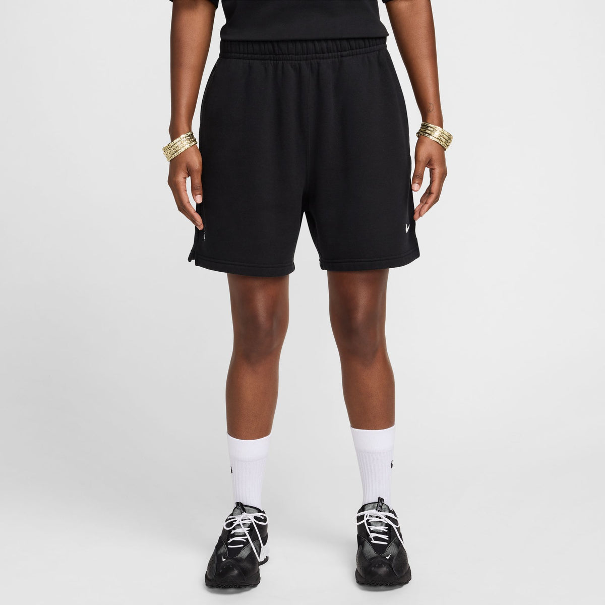 NOCTA Cardinal Fleece Shorts Black/White FQ0408-010