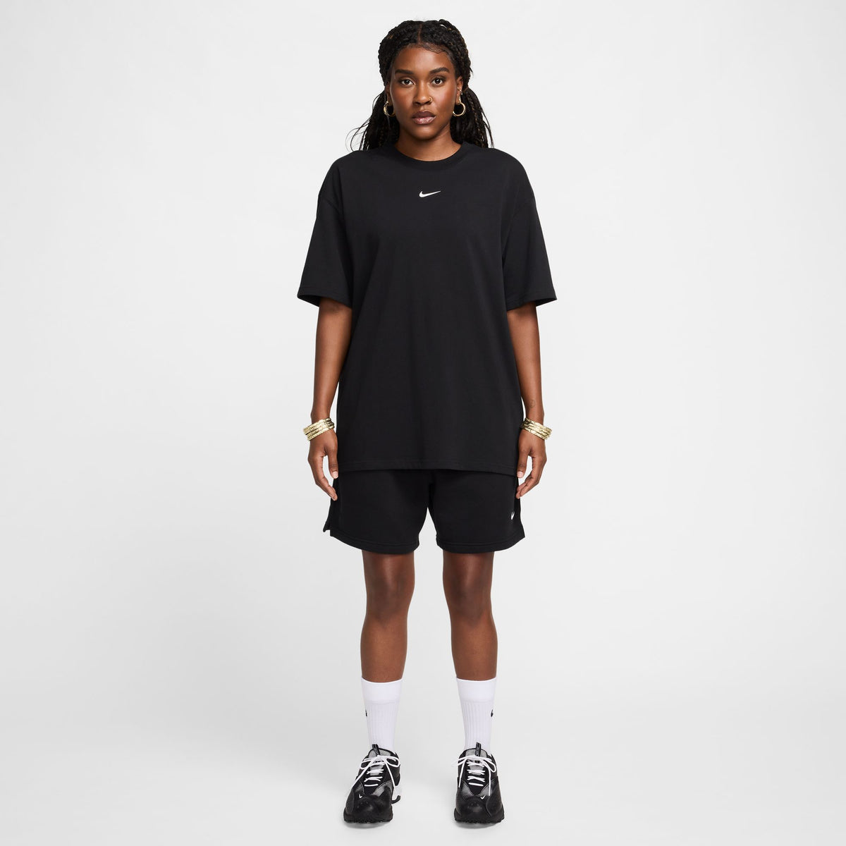 NOCTA Cardinal Fleece Shorts Black/White FQ0408-010