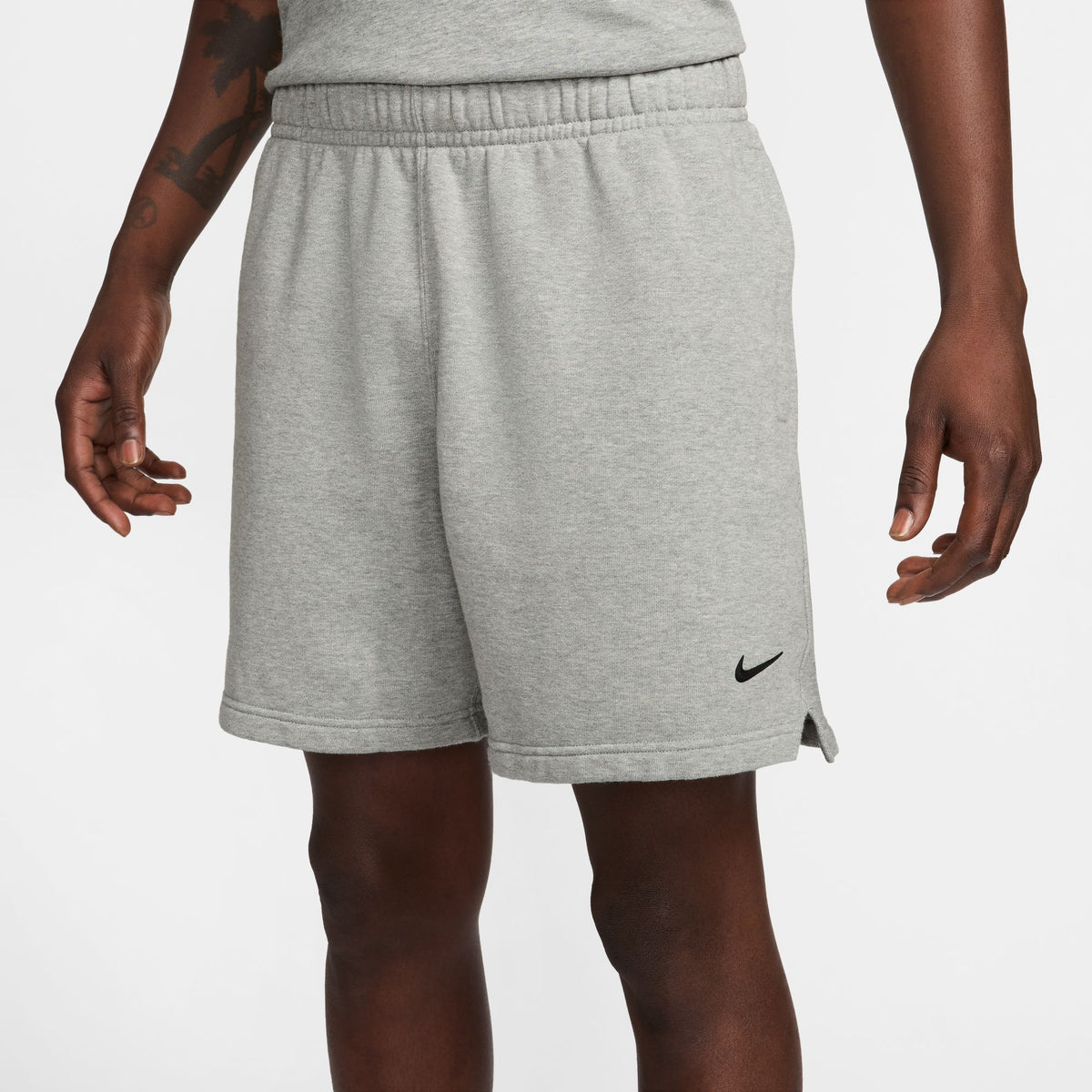 NOCTA Cardinal Fleece Shorts - Dk Grey Heather/Matte Silver/Black FQ0408-063