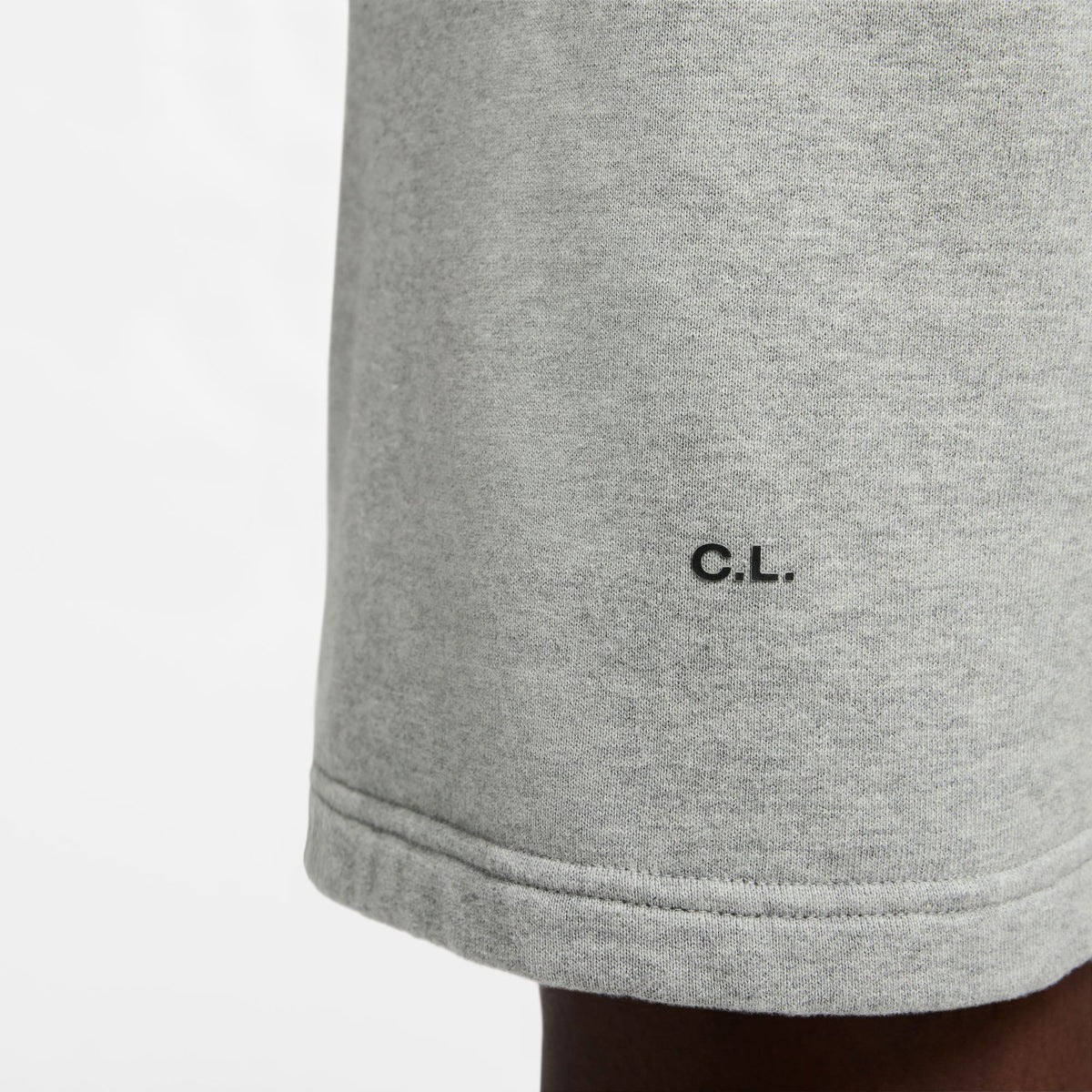 NOCTA Cardinal Fleece Shorts - Dk Grey Heather/Matte Silver/Black FQ0408-063