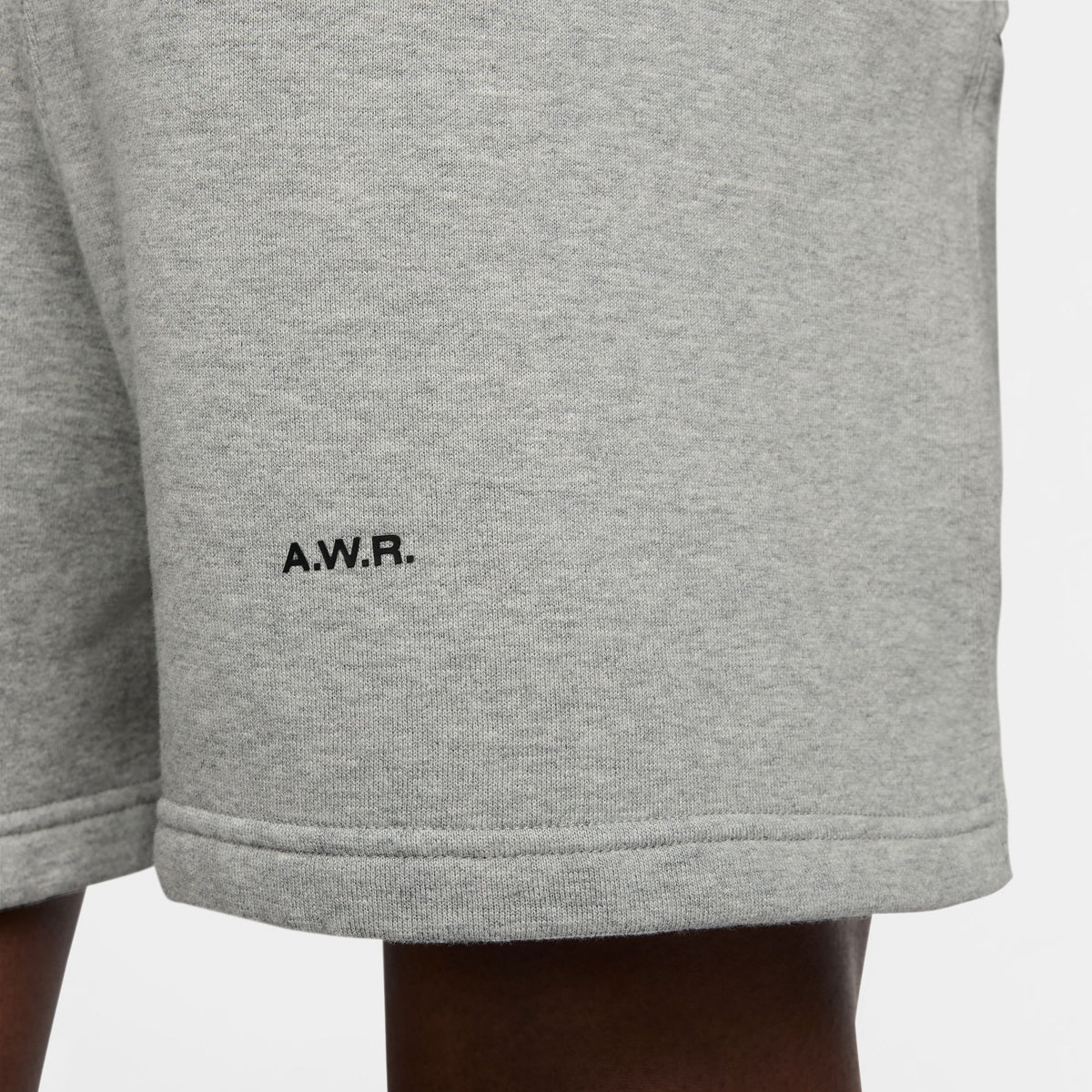 NOCTA Cardinal Fleece Shorts - Dk Grey Heather/Matte Silver/Black FQ0408-063