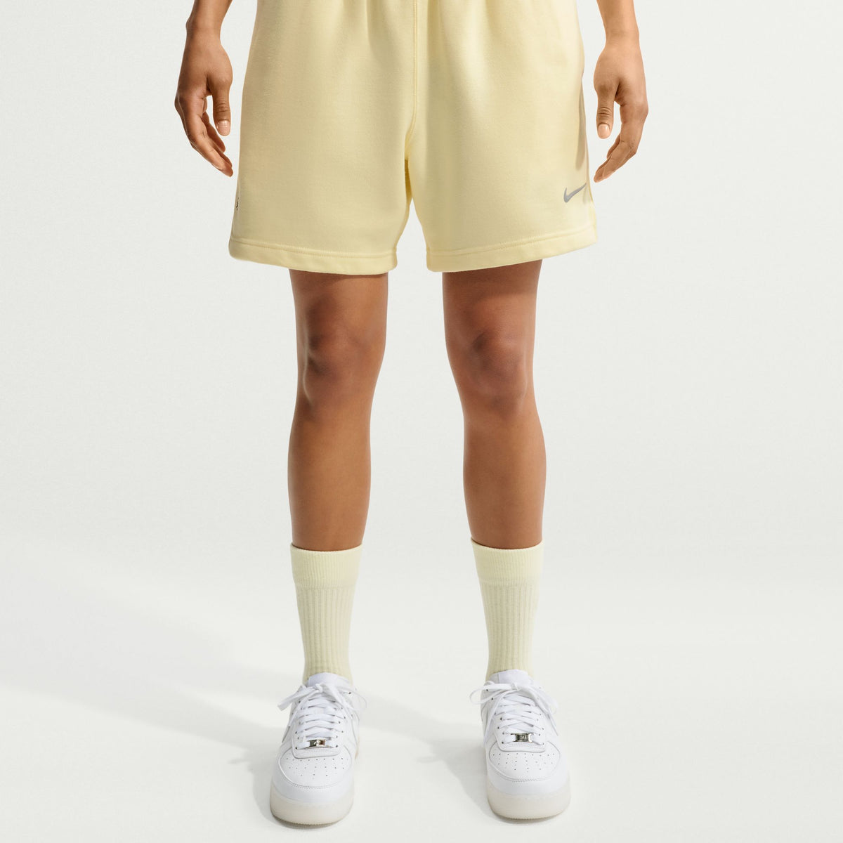 NOCTA Cardinal Fleece Shorts Alabaster/Stealth FQ0408-744