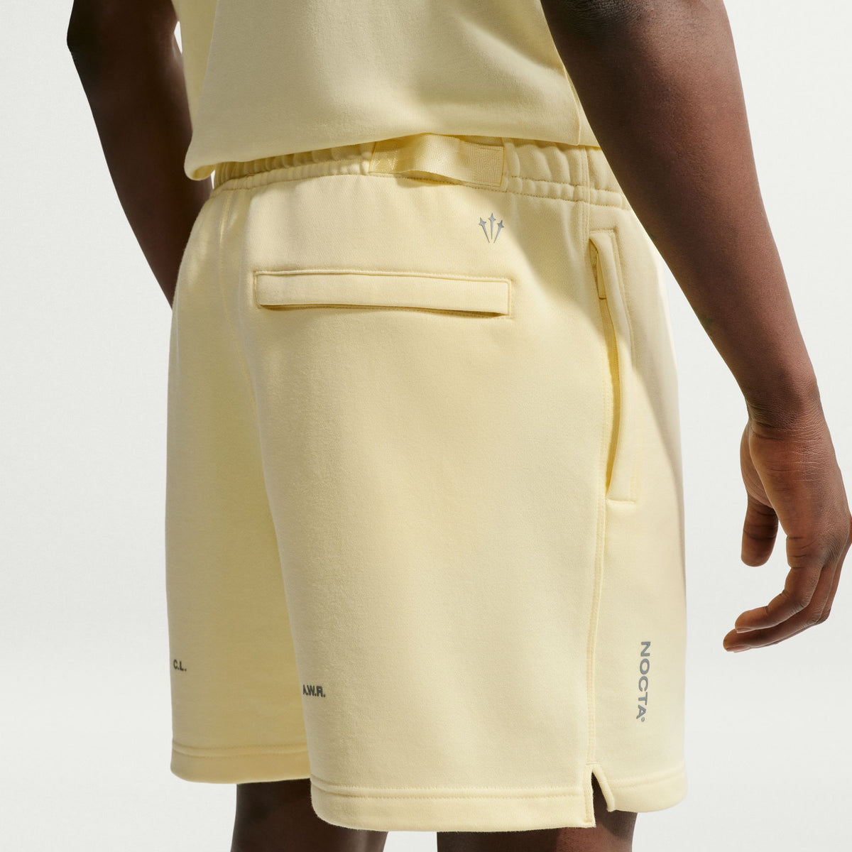 NOCTA Cardinal Fleece Shorts Alabaster/Stealth FQ0408-744