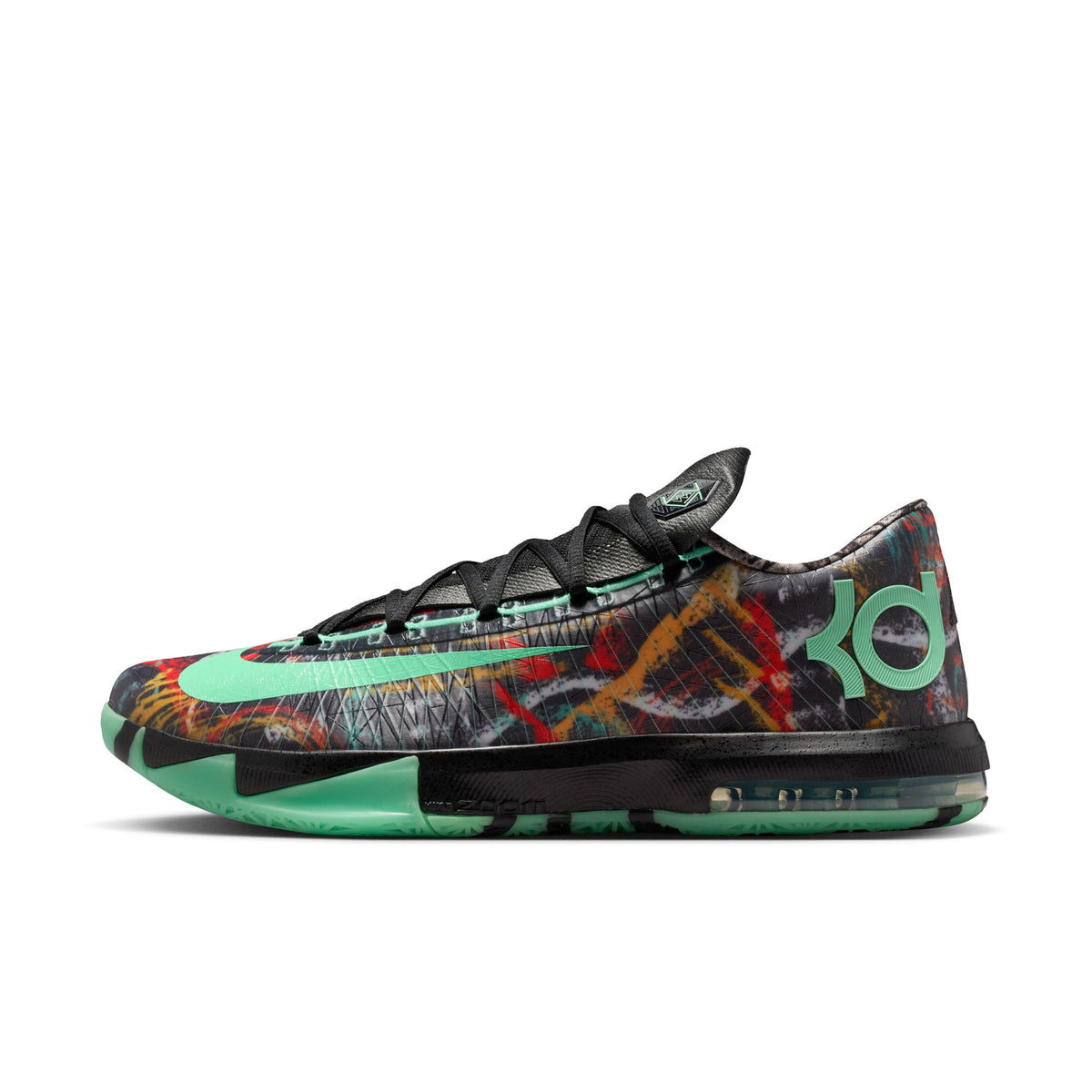 Nike Zoom KD 6 Multi-Color/Green Glow/Black FQ8356-900