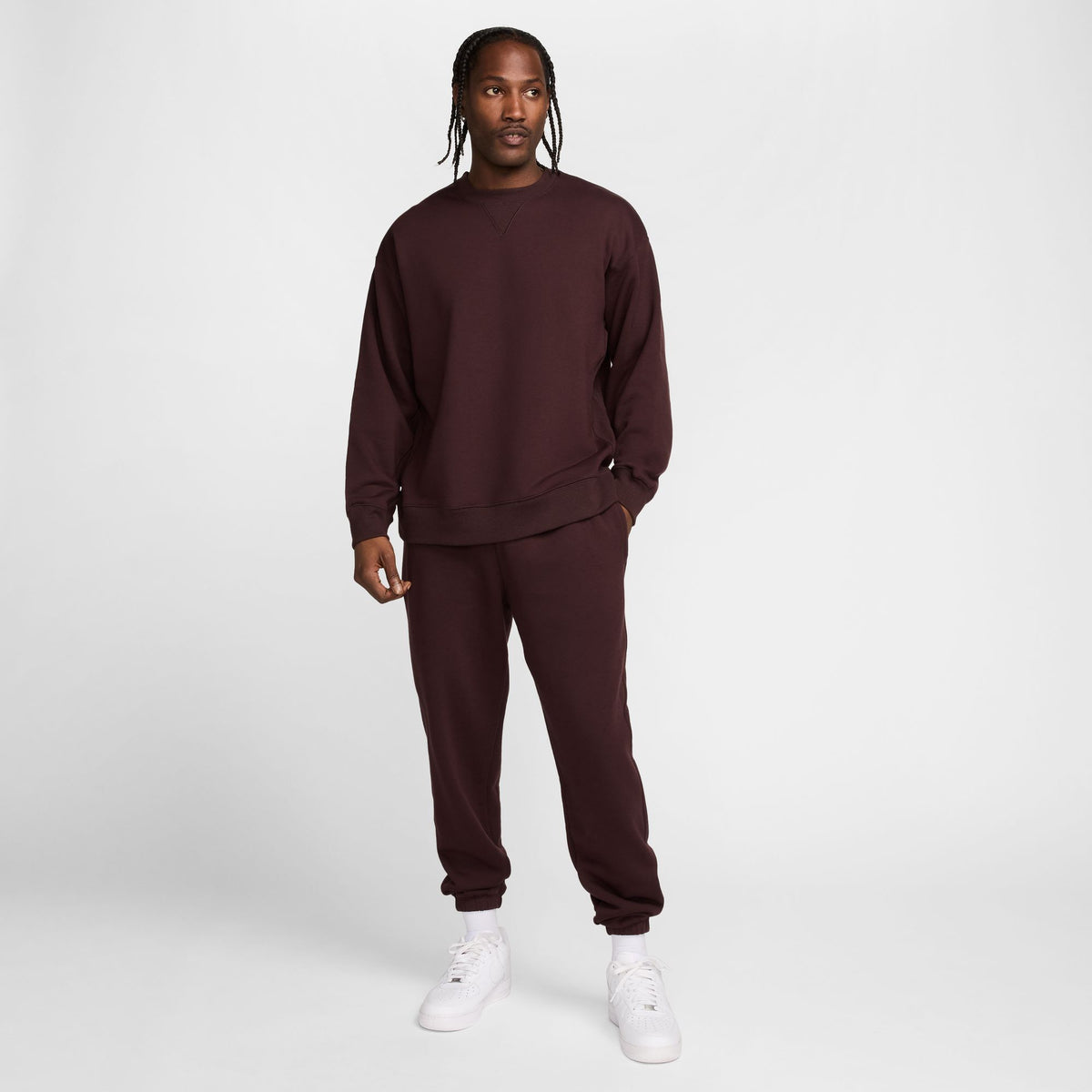 Nike NK Wool Classics Crew - Brown Basalt FV4883-203