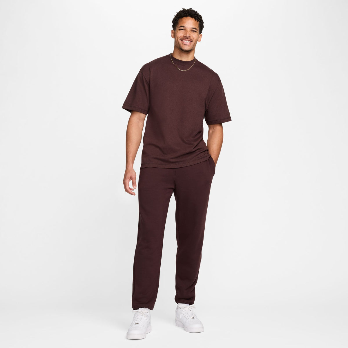 NK Wool Classics Fleece Pant OH - Brown Basalt FV5715-203