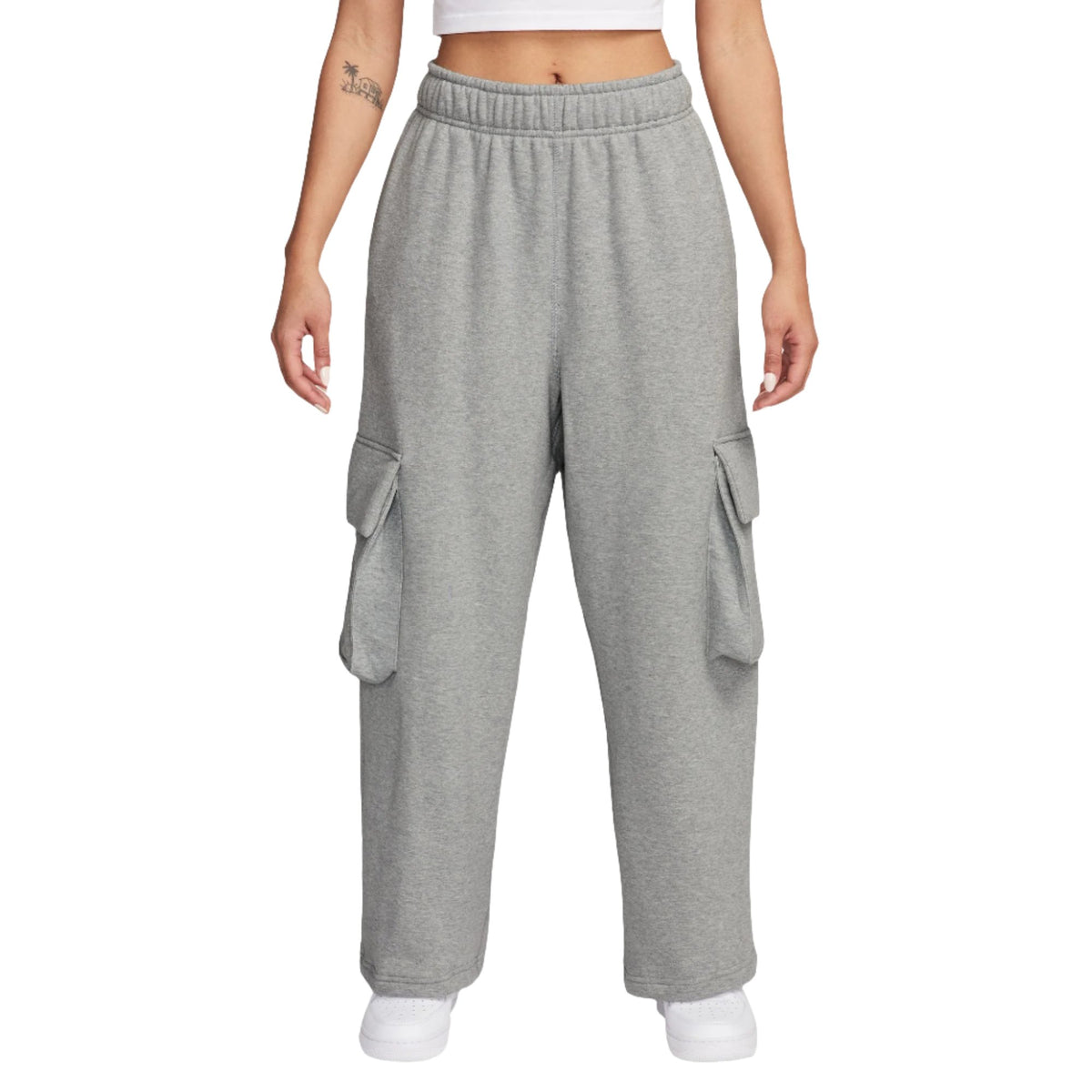 W OPEN-HEM FLEECE PANTS