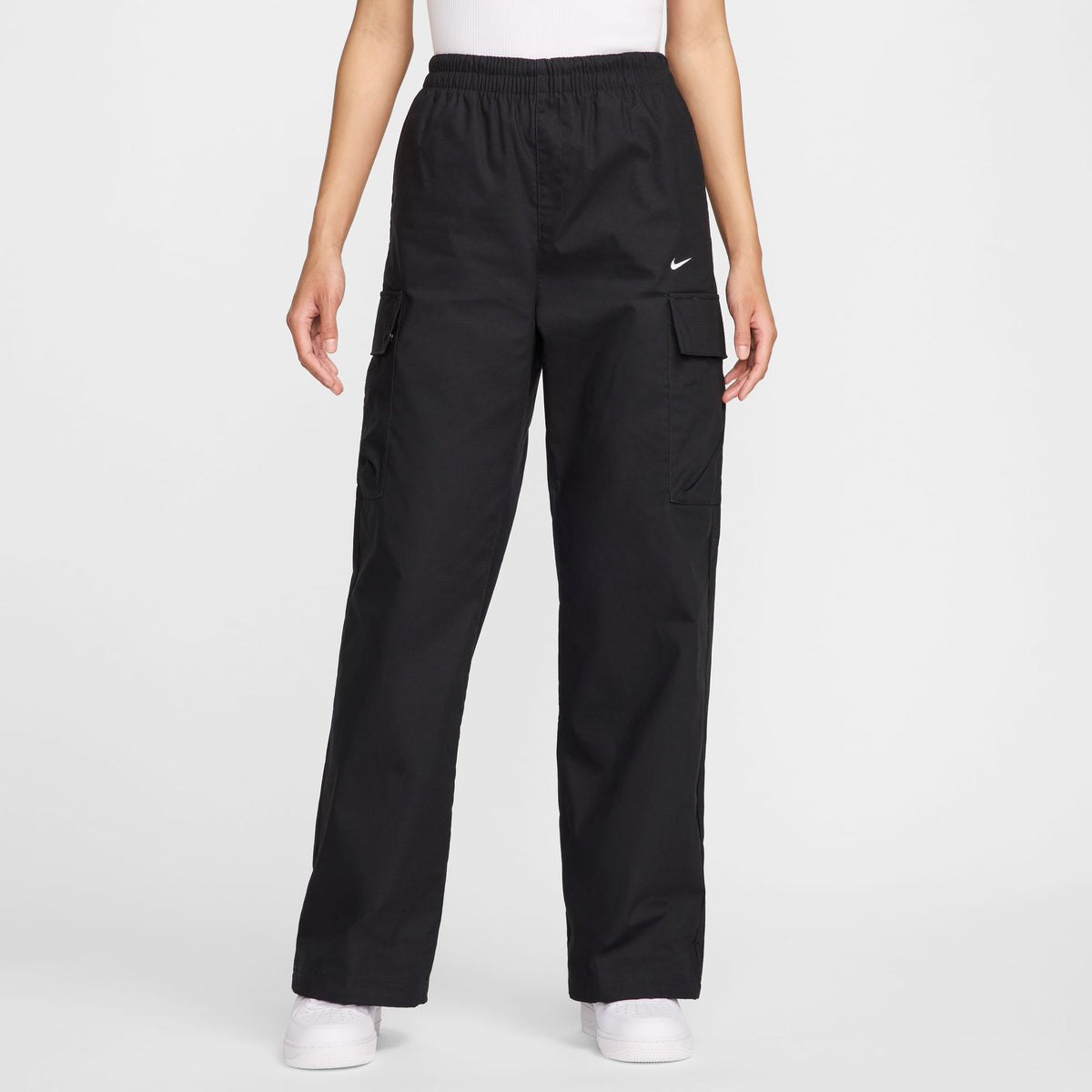 Nike W NSW Everything Wovens Mid-Rise Cargo Pants - Black