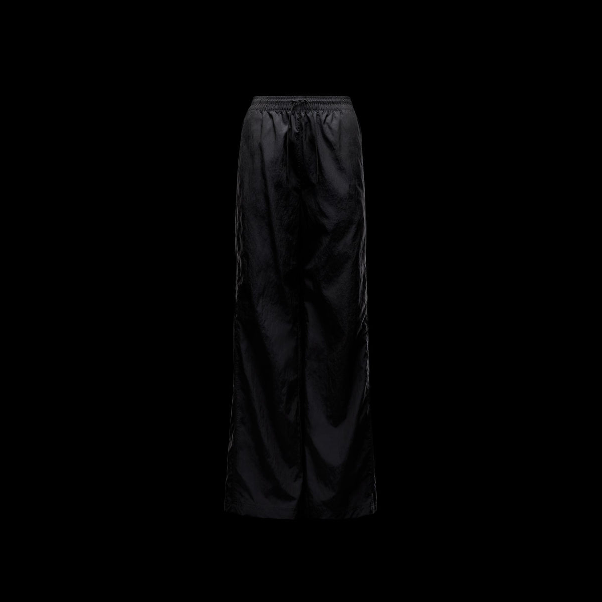 W Windrunner High Waisted Woven Open-Hem Pants - Black/White FV7655-010