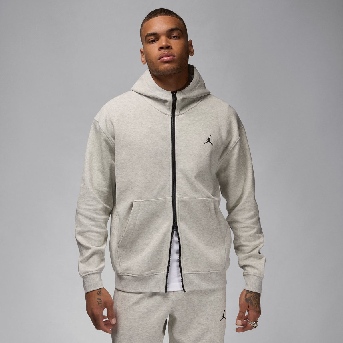 JORDAN SPORT HOOP FLEECE FULL ZIP HOODIE