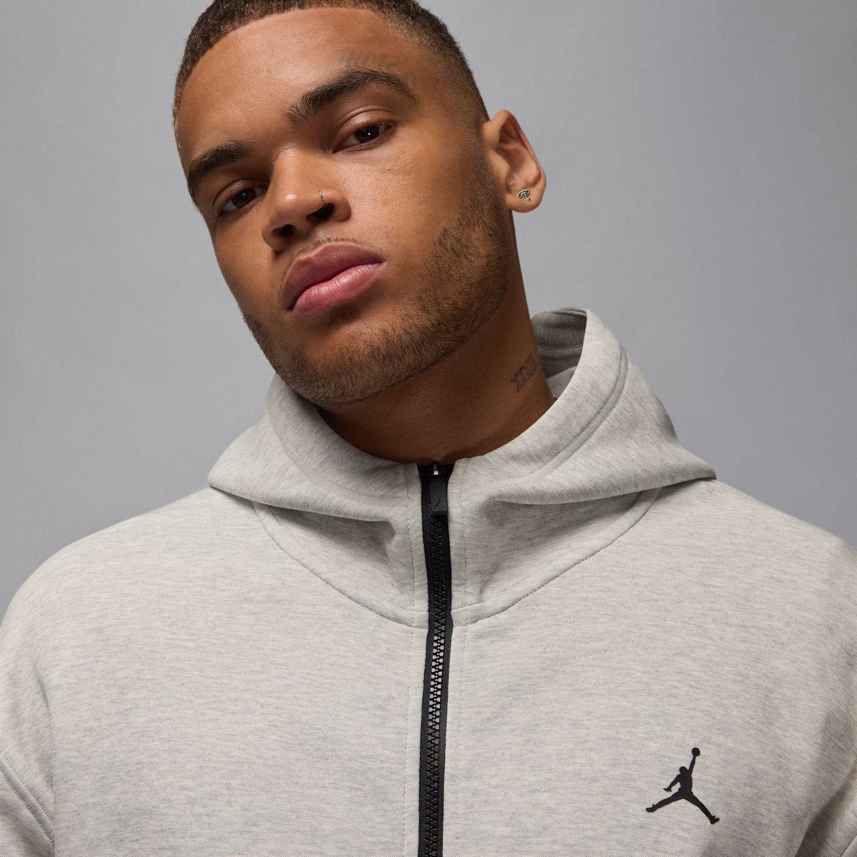 JORDAN SPORT HOOP FLEECE FULL ZIP HOODIE