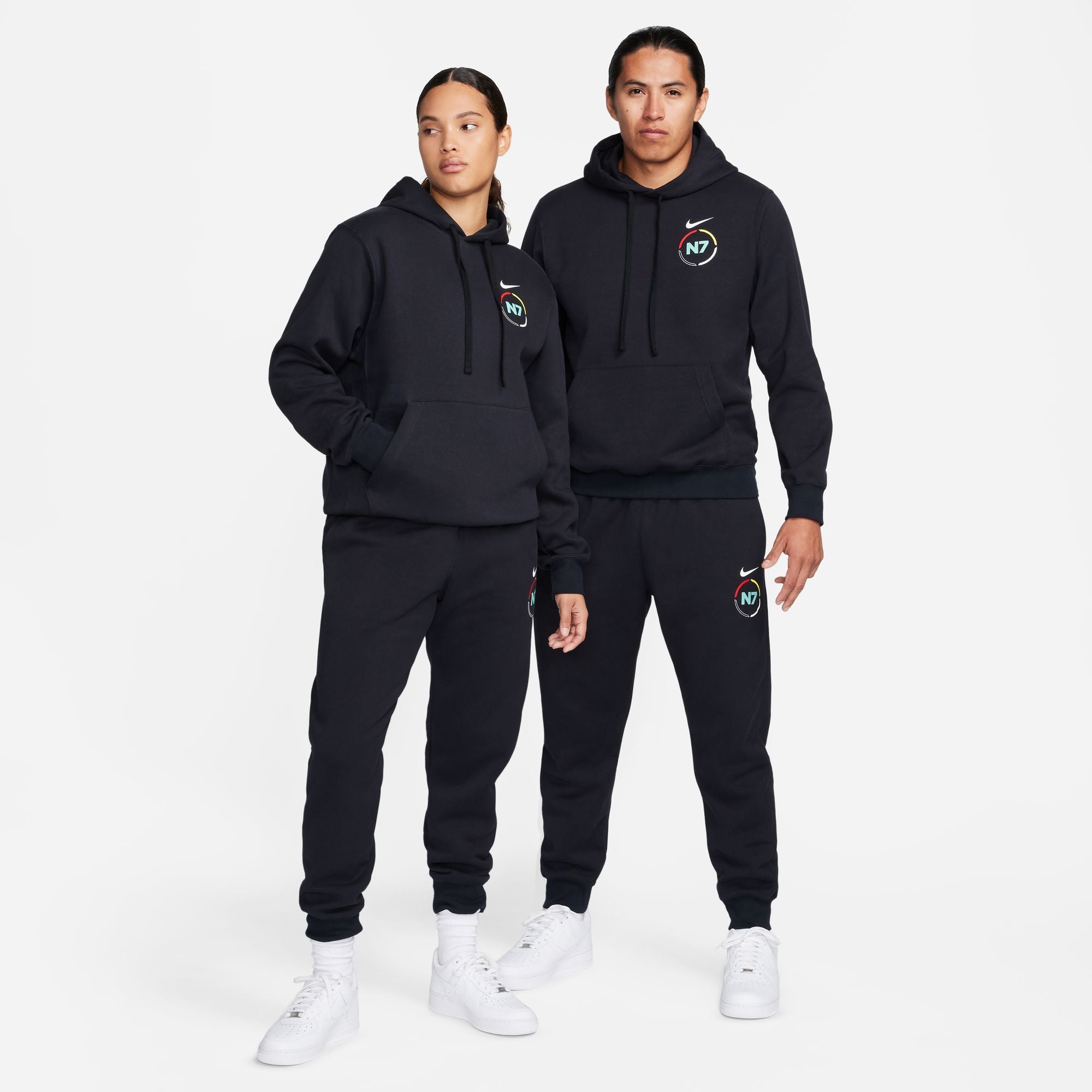 NSW CLUB FLEECE N7 HOODIE - BLACK FZ2862-010 I MOMENTUM - Momentum Clothing