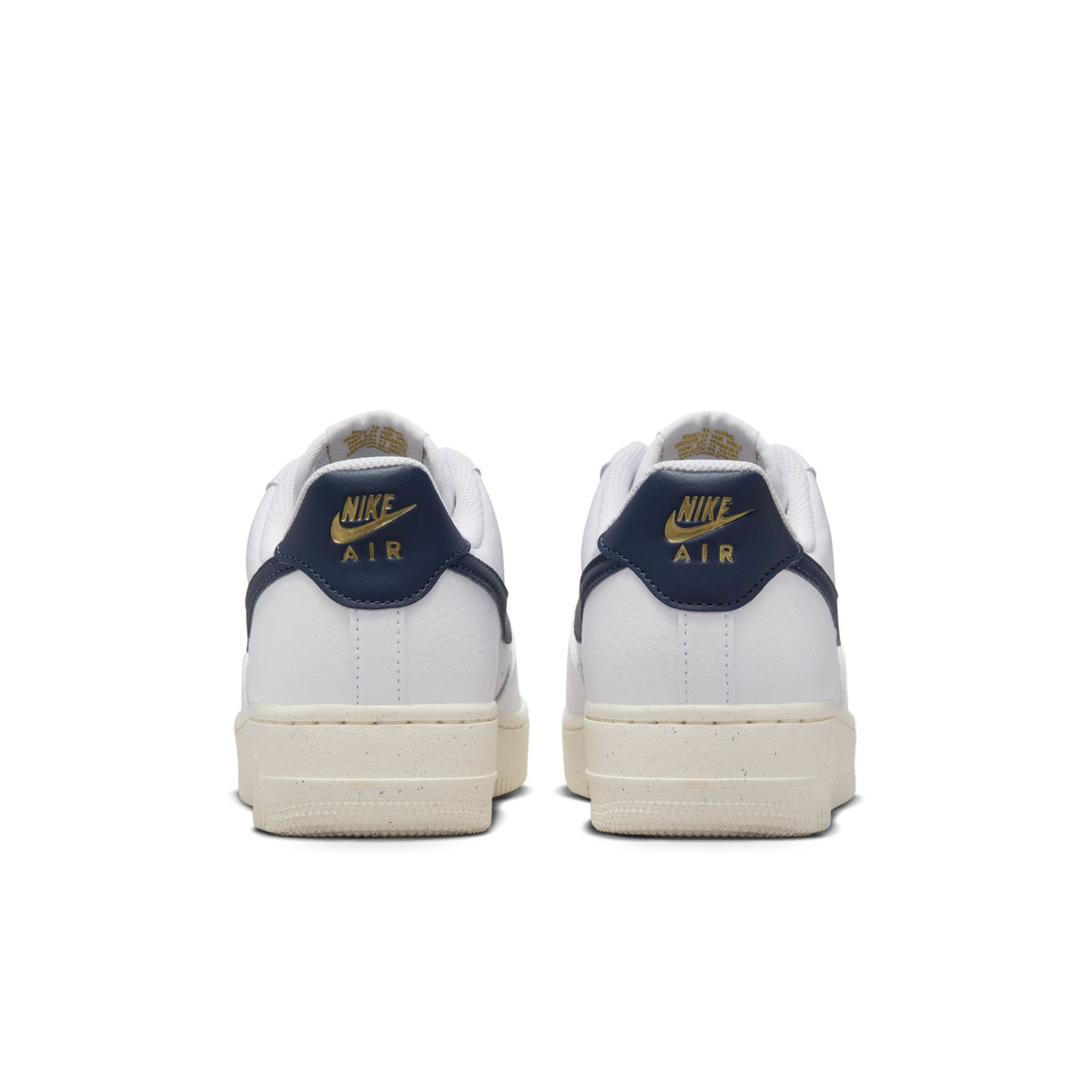 NIKE W AIR FORCE 1 '07 NN WHITE/OBSIDIAN-PALE IVORY 国内発送 NIKE W AIR FORCE 1 '07 NN WHITE/OBSIDIAN-PALE IVORY-METALLIC