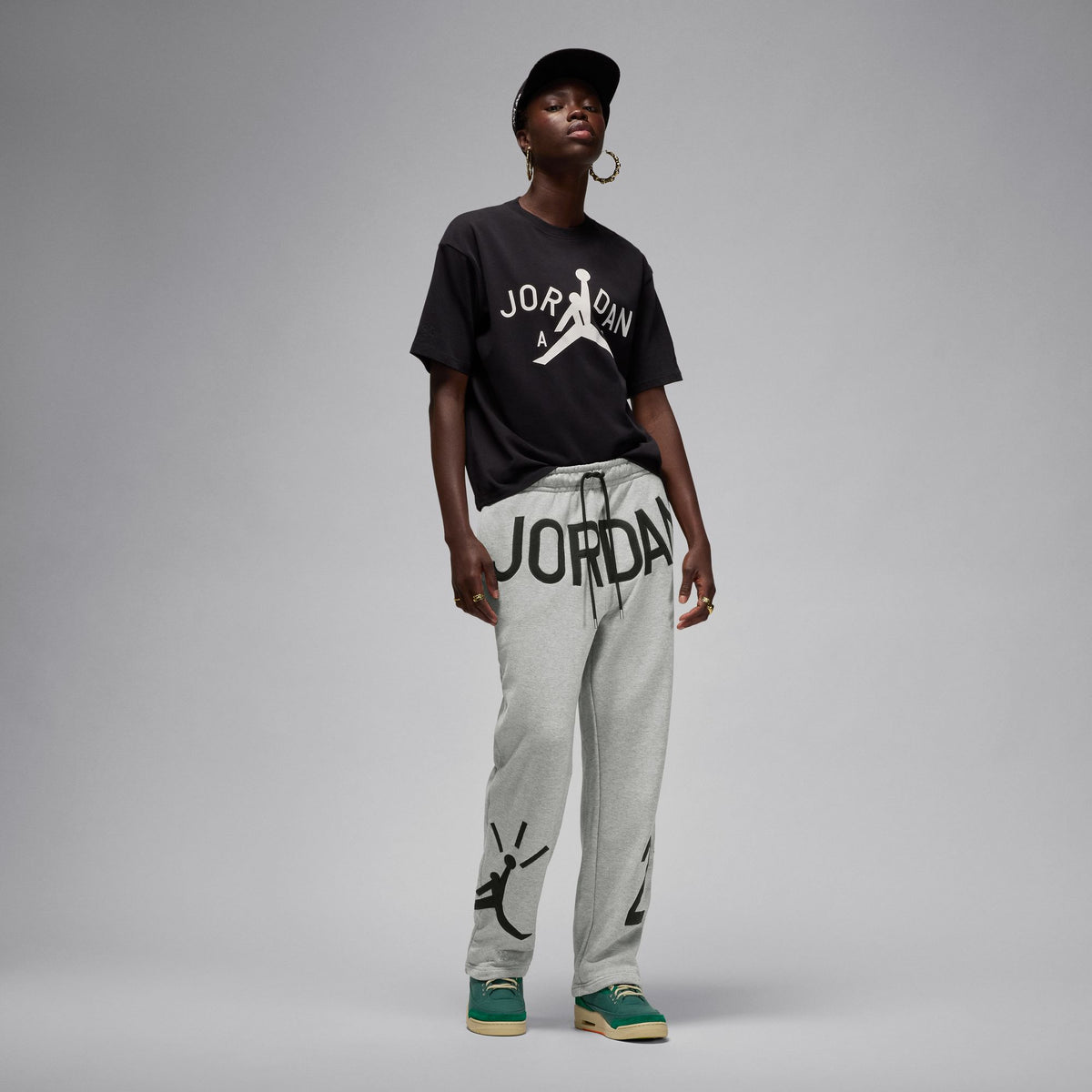 JORDAN X NINA CHANEL ABNEY FLEECE PANTS