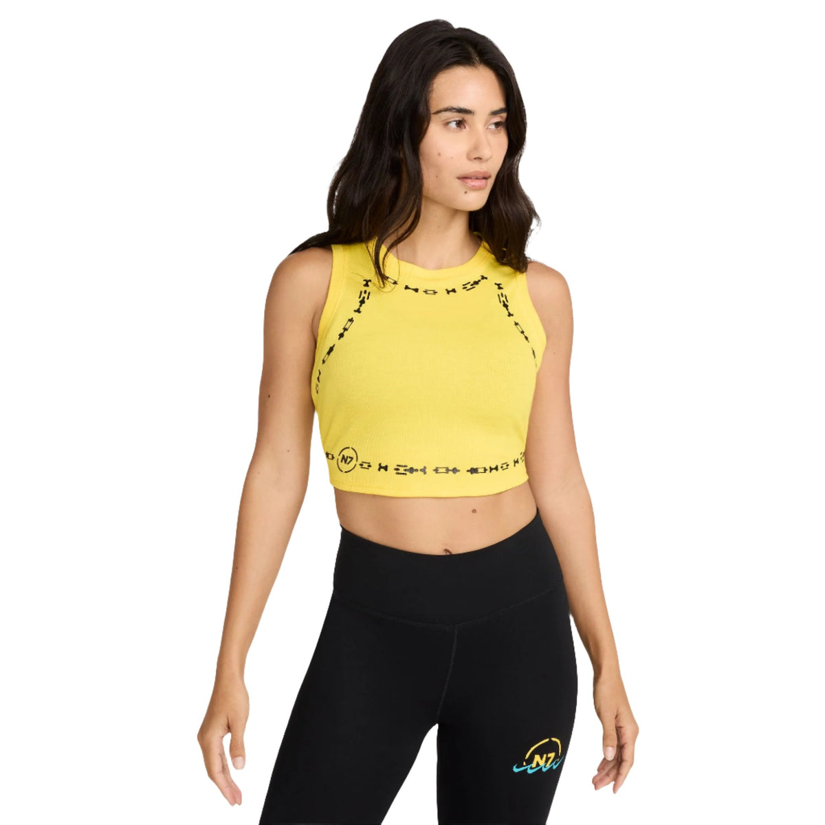 W N7 NSW ESSENTIAL RIB CROP TANK