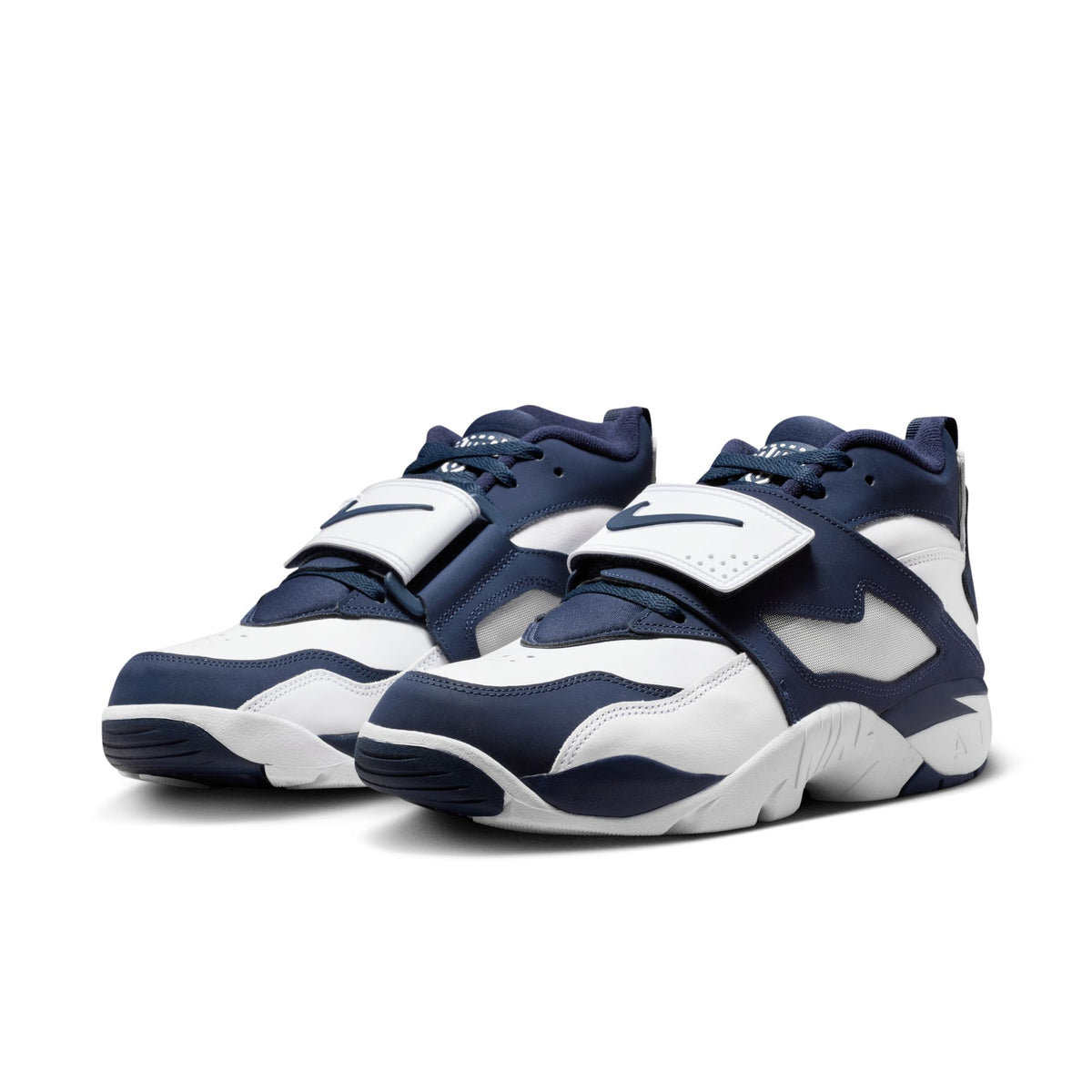 Nike Air Diamond Turf - White/College Navy/Metallic Silver FZ8224-101