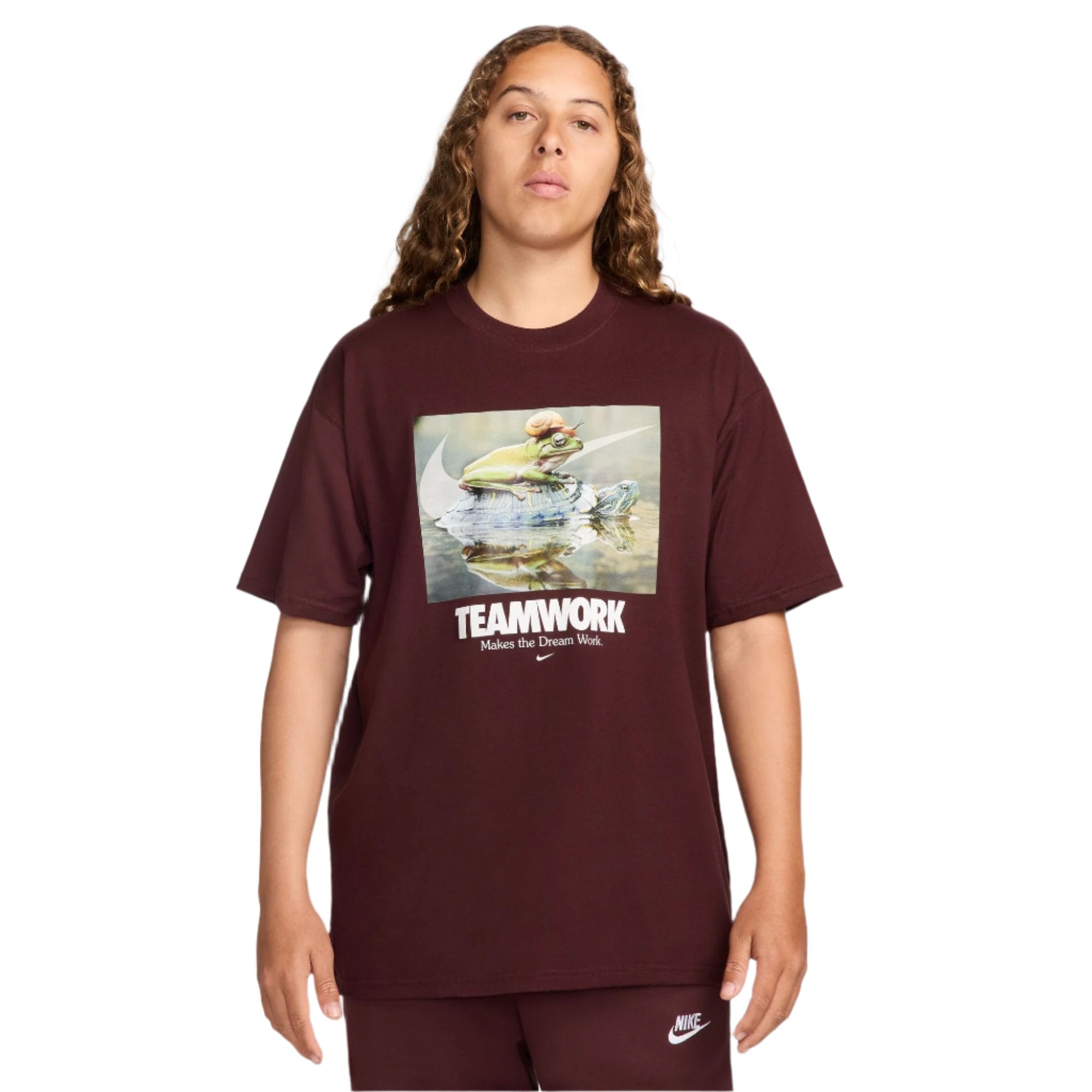NSW M90 OC ONE OFF T-SHIRT - BURGUNDY CRUSH HF0001-652 I