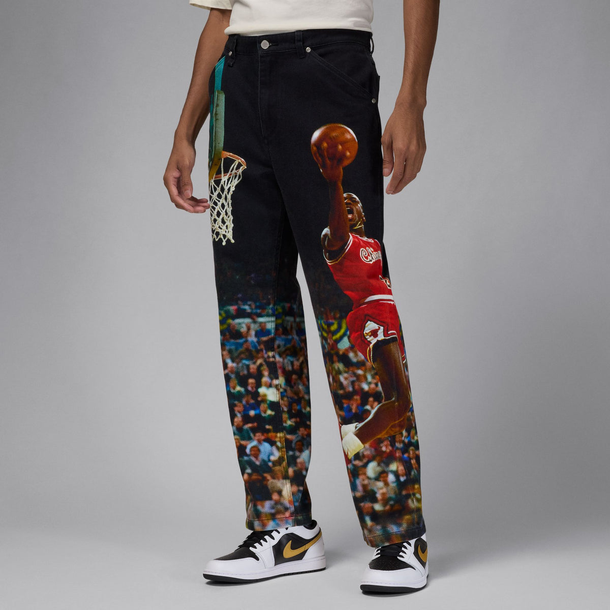 Air Jordan AOP Twill Pant - Black HF0045-010