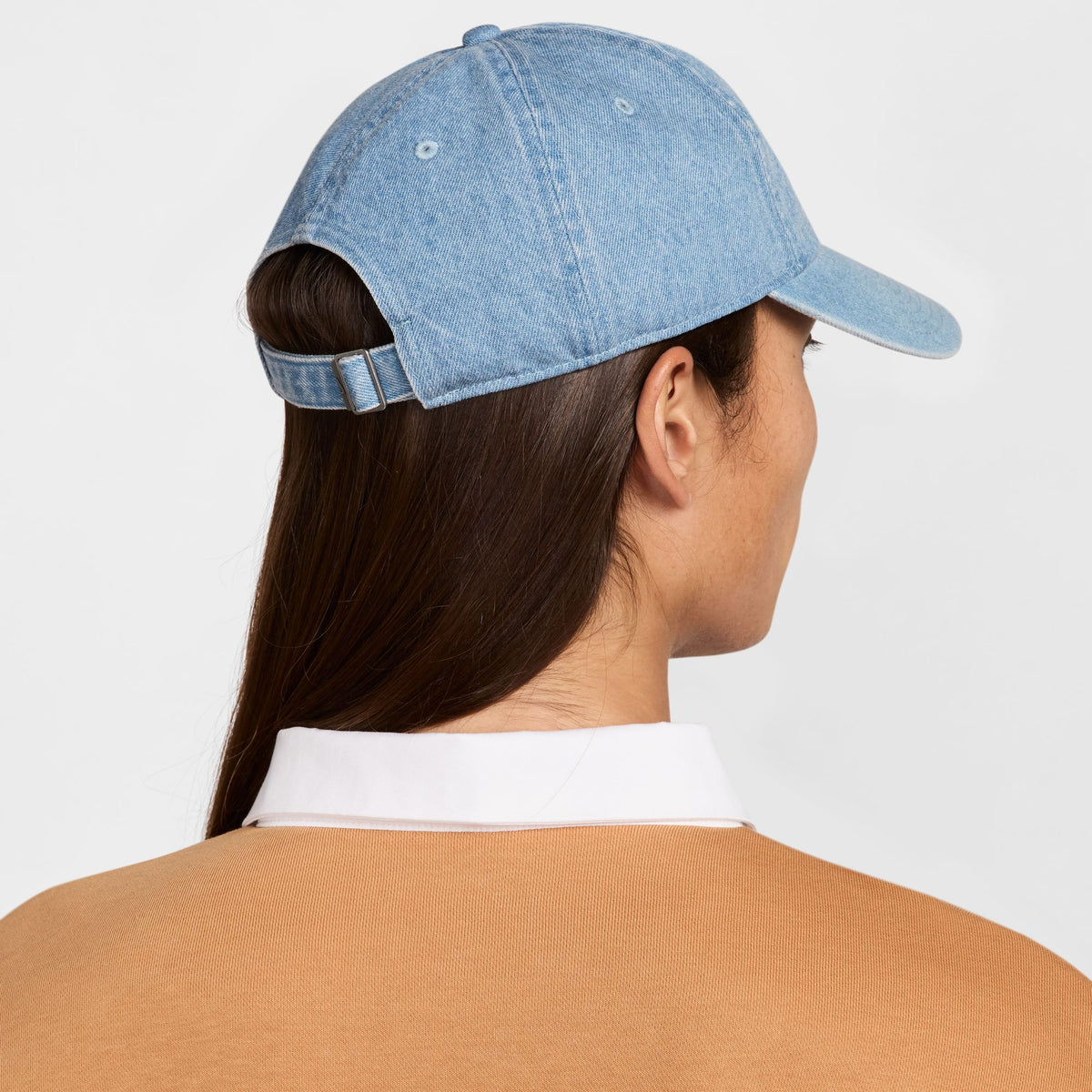 Nike Club Unstructured Denim Cap - Aegean Storm/Thunder Blue/White HF0383-429
