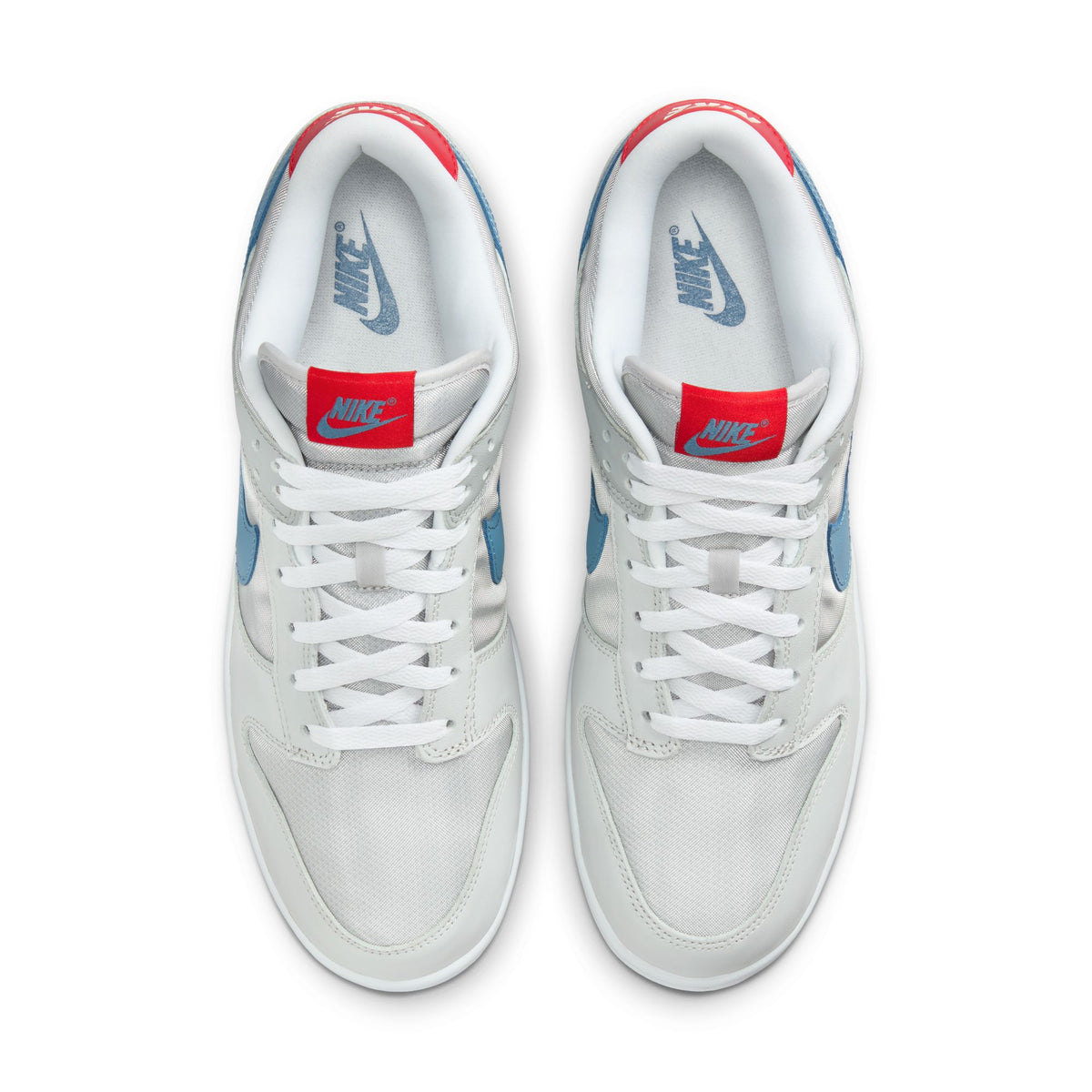 Nike Dunk Low - Metallic Silver/Aegean Storm