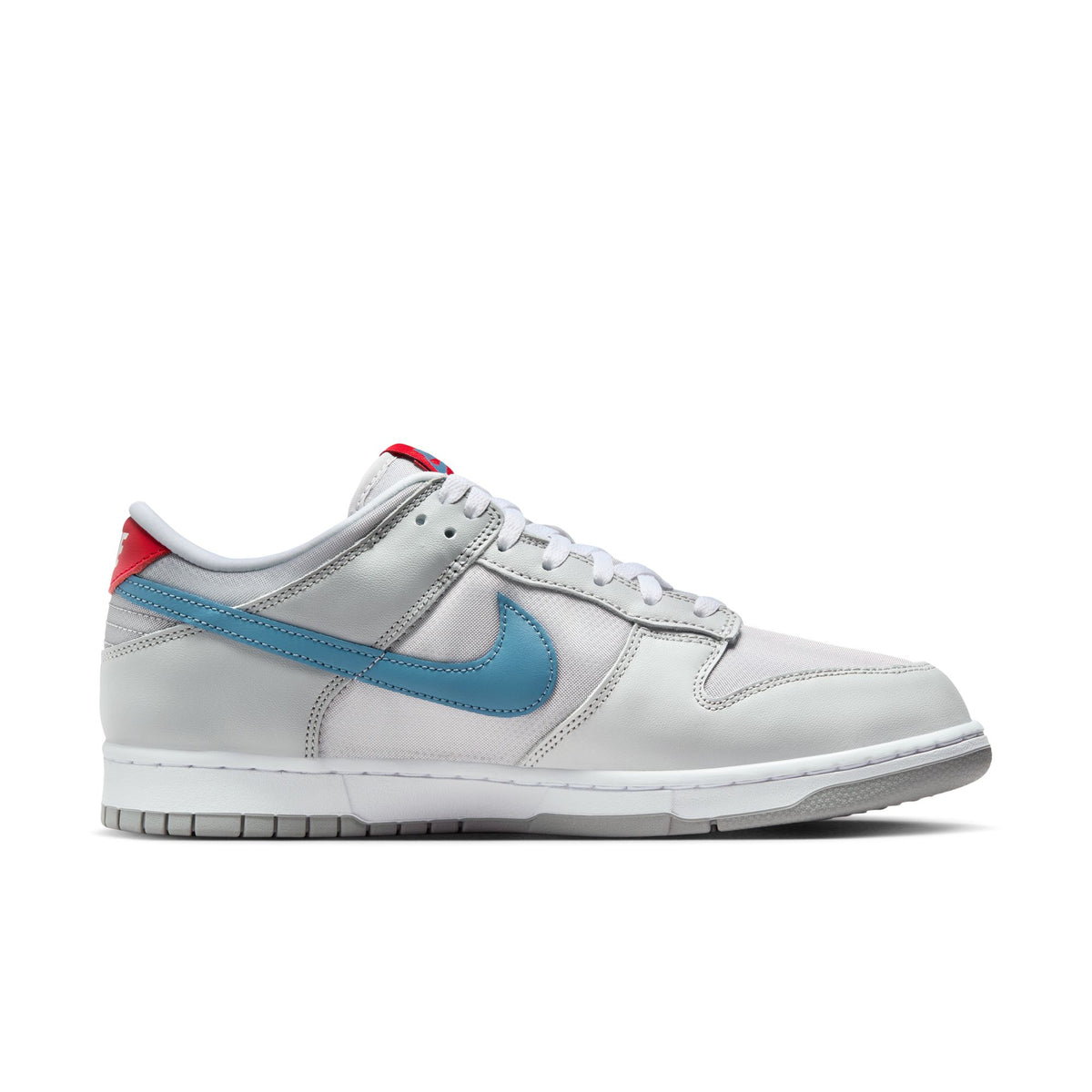 Nike Dunk Low - Metallic Silver/Aegean Storm