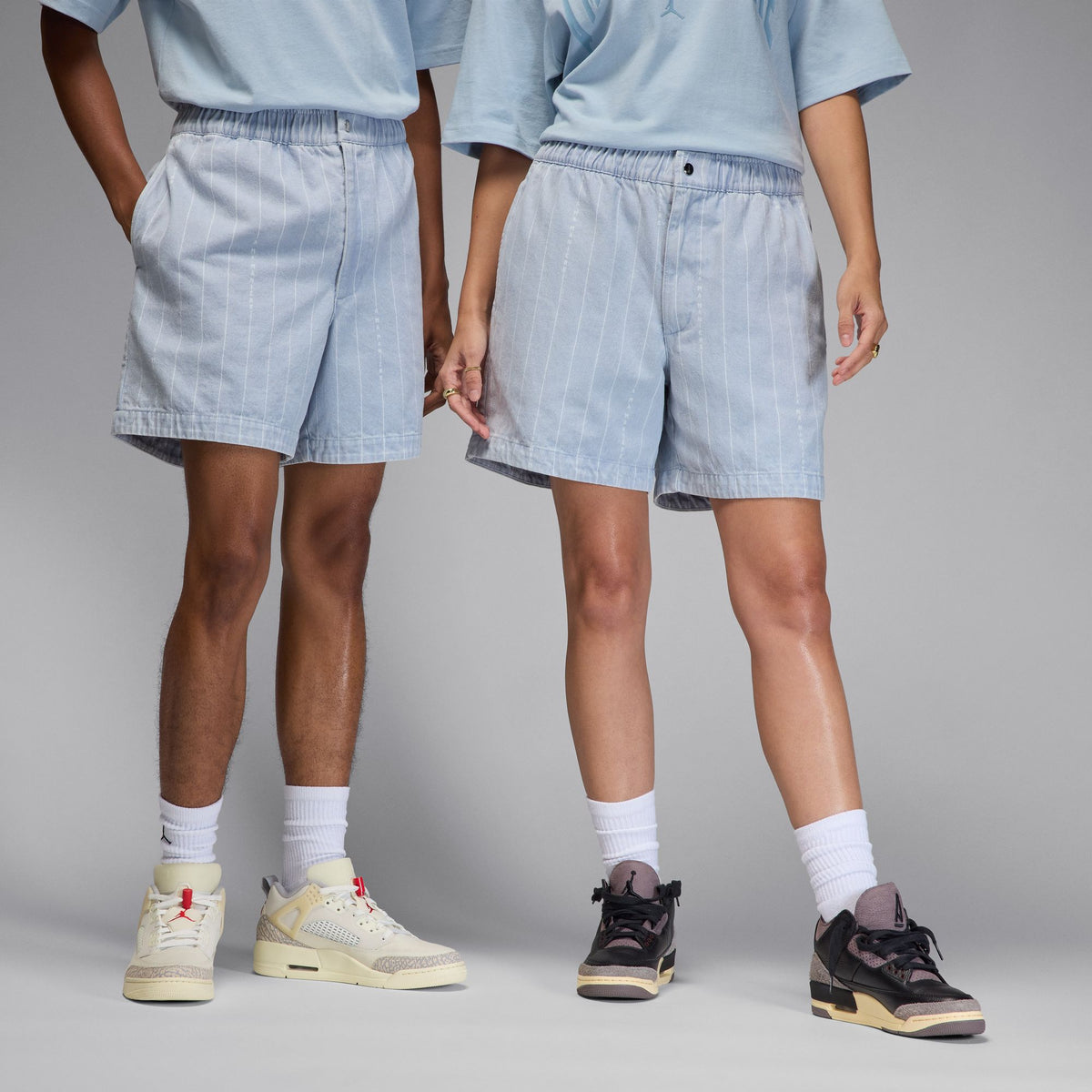 JORDAN X A MA MANIÉRE Shorts - Lt Armory Blue HF0536-440
