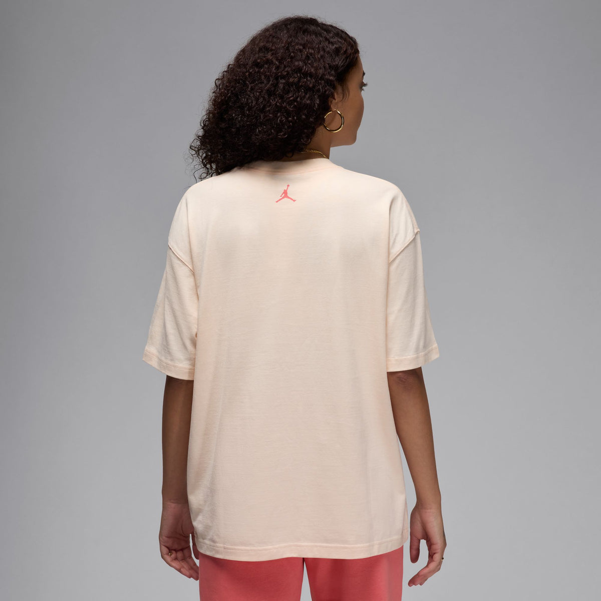 Nike W Oversized Graphic T-Shirt - Guava Ice HJ0136-838