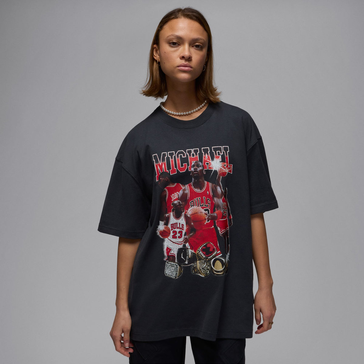 Nike W Oversized Short-Sleeve Graphic T-Shirt HJ0190-045