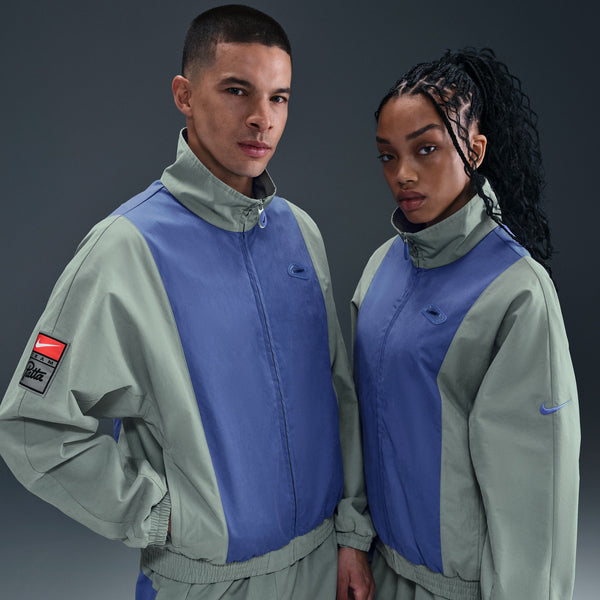 NIKE X PATTA Track Jacket - Particle Grey/Sapphire HJ0712