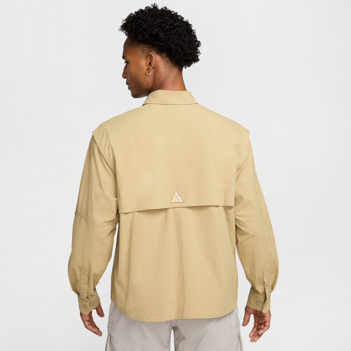 Nike ACG "ORB Weaver" Dri-Fit ADV UV Long-Sleeve Shirt - Parachute Beige/Summit White HJ2465-297