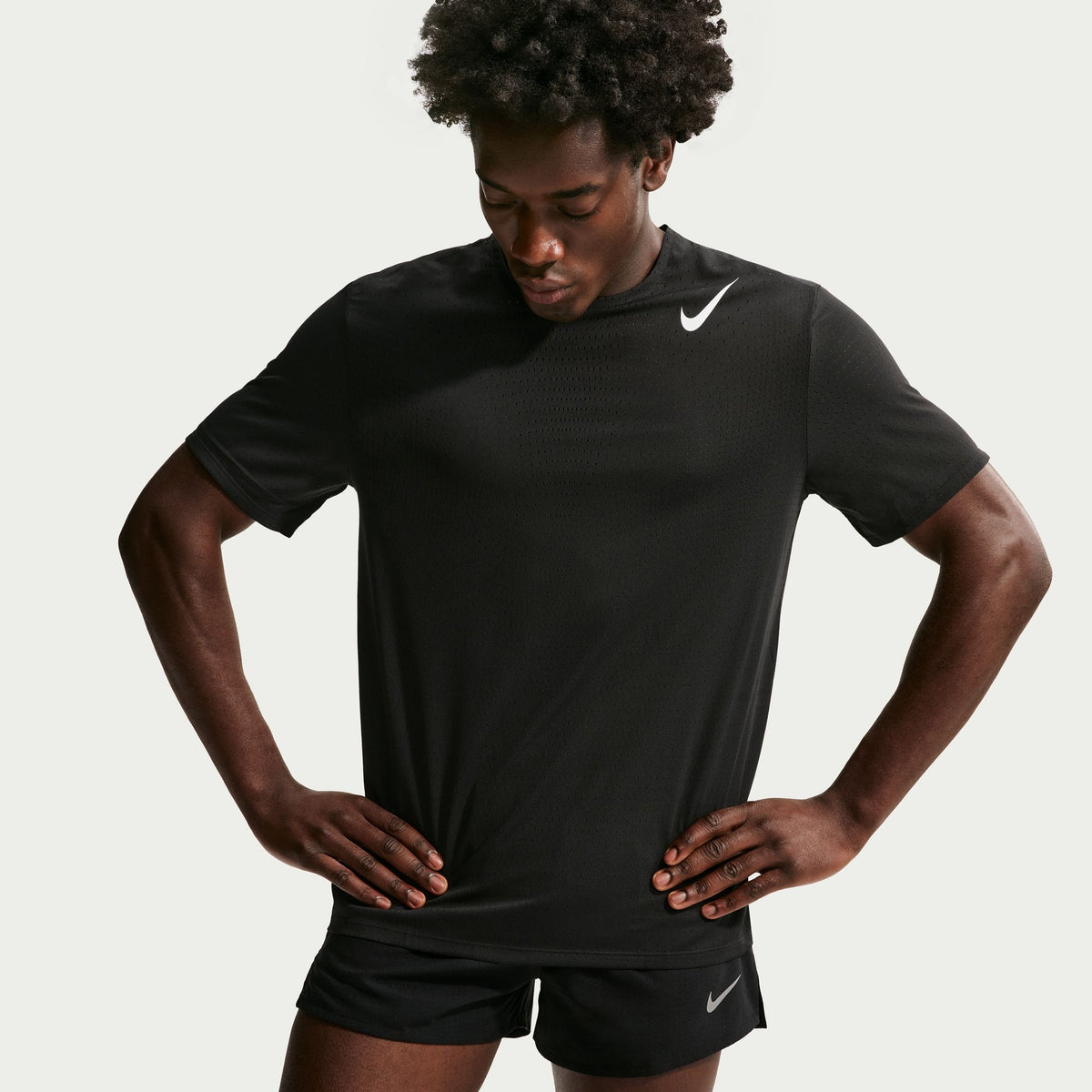 Aeroswift Dri-Fit ADV Short Sleeve Running Top Black/Summit White HJ3377-010