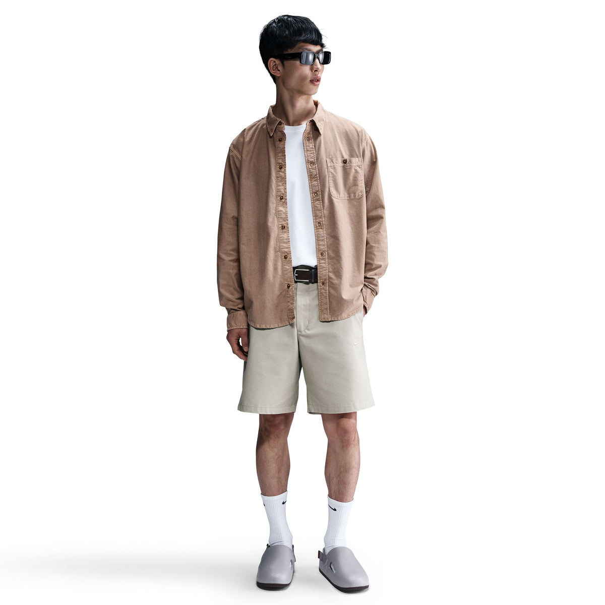 Nike Life Oxford Shirt - Hemp HJ7270-200